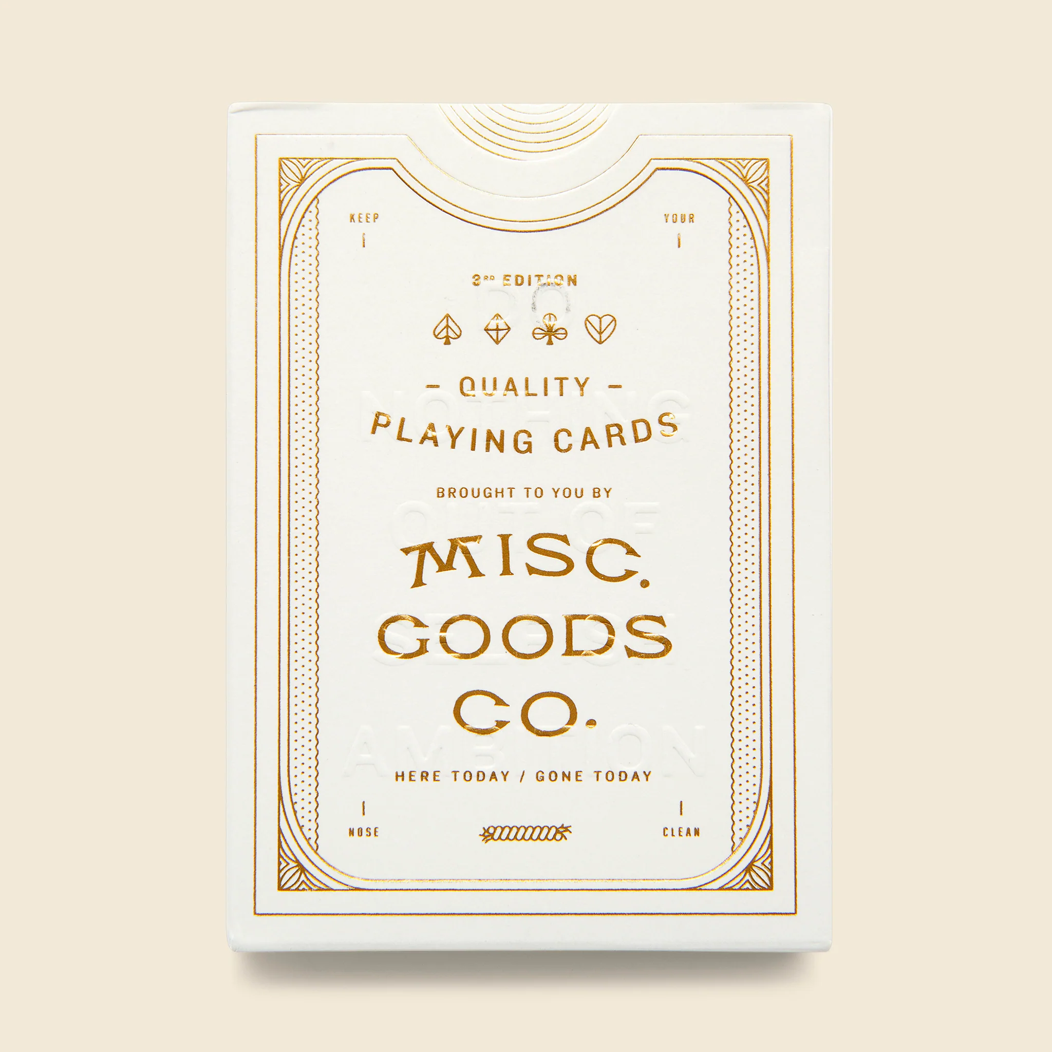 Playing Cards - White