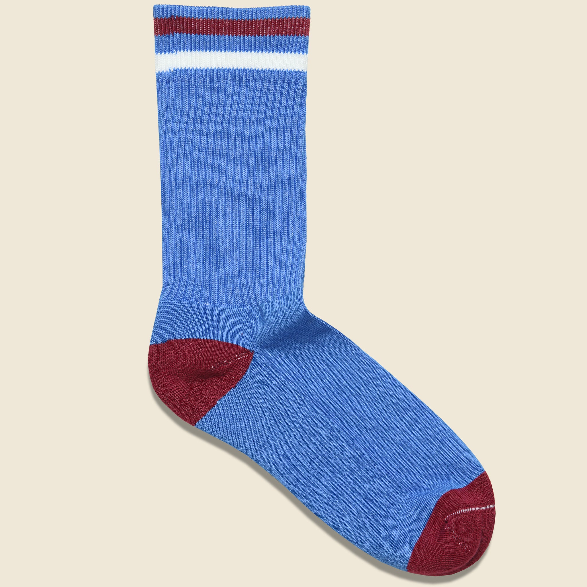 Kennedy Athletic Sock - Powdered Blue