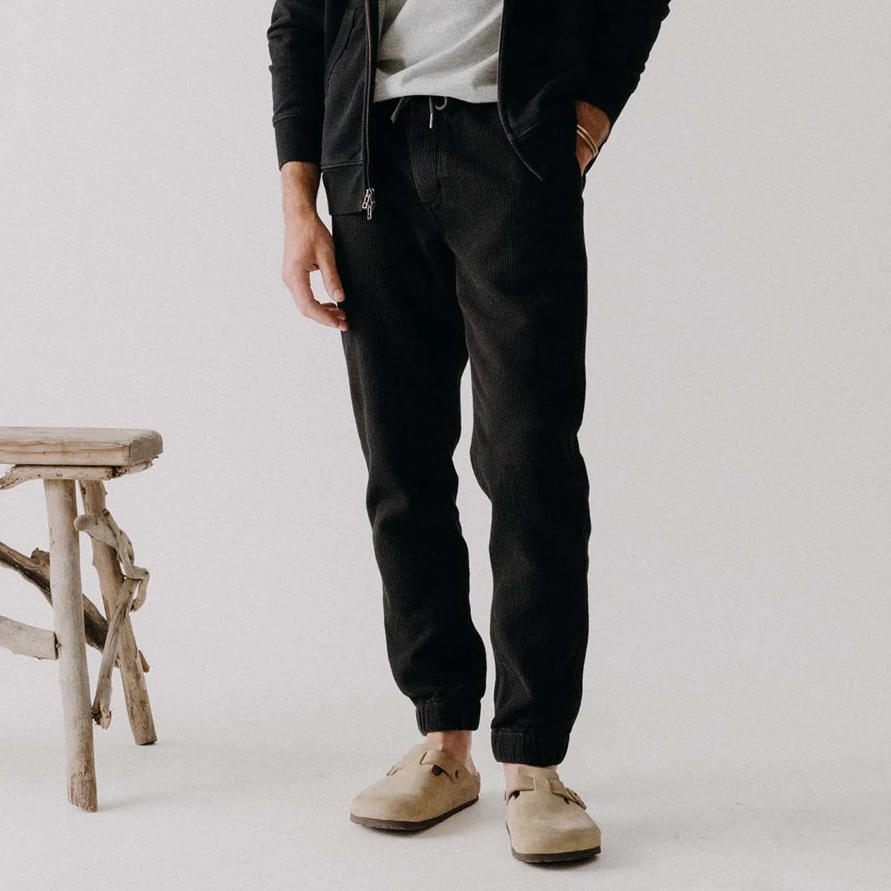 Apres Pant - Coal Sashiko - Image 2