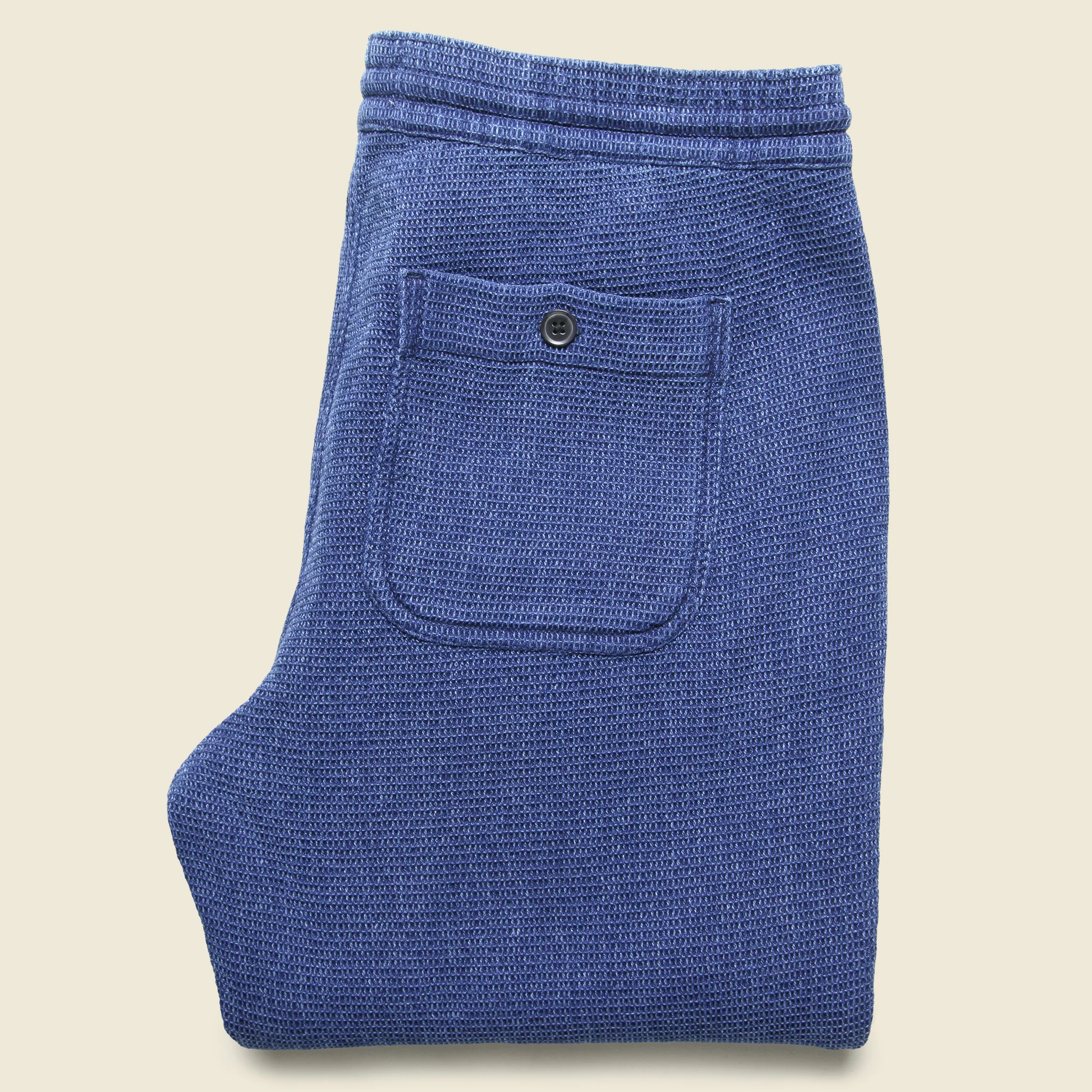 Apres Pant - Indigo Waffle - Image 3