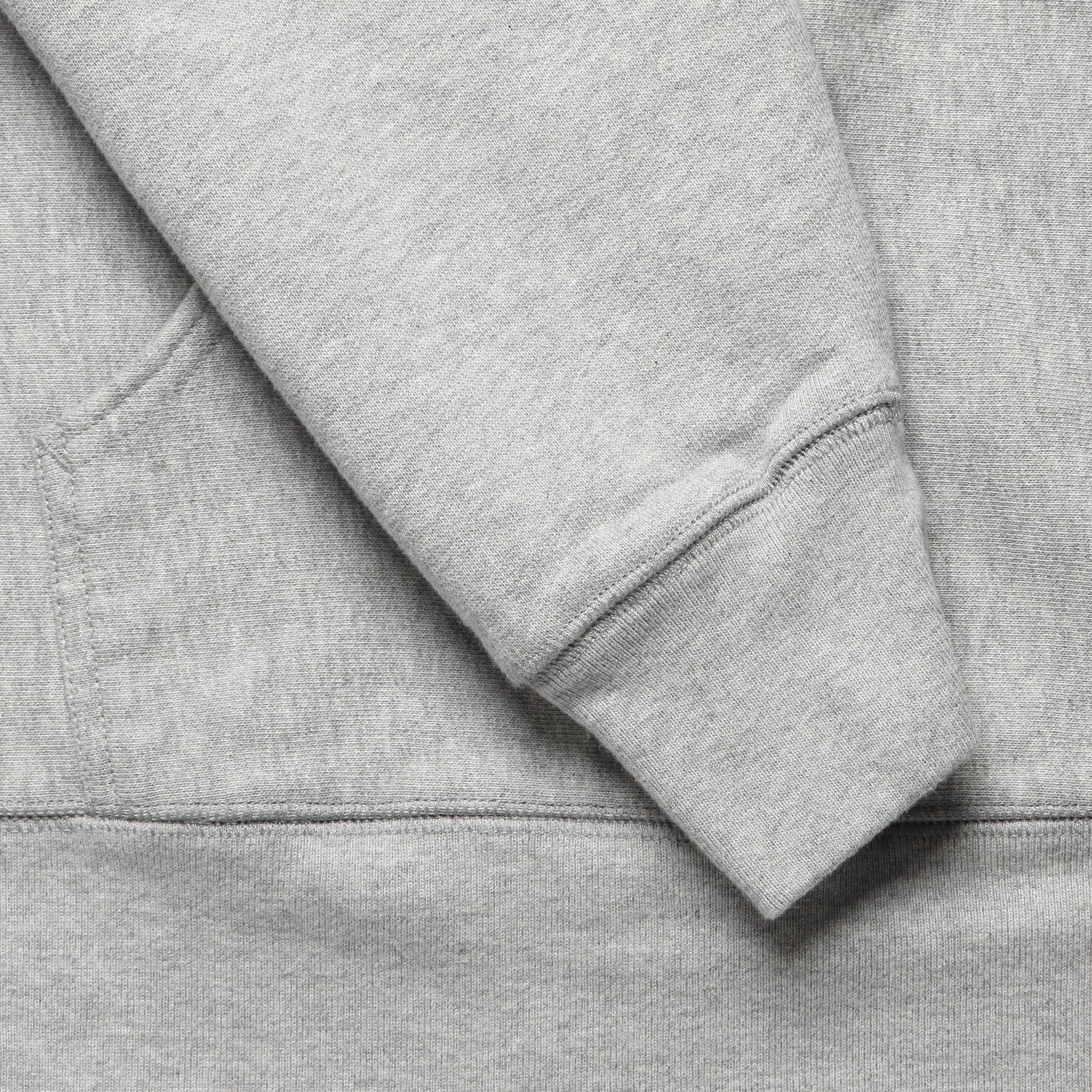 Arctic Knit Hoodie - Heather Grey - Image 3