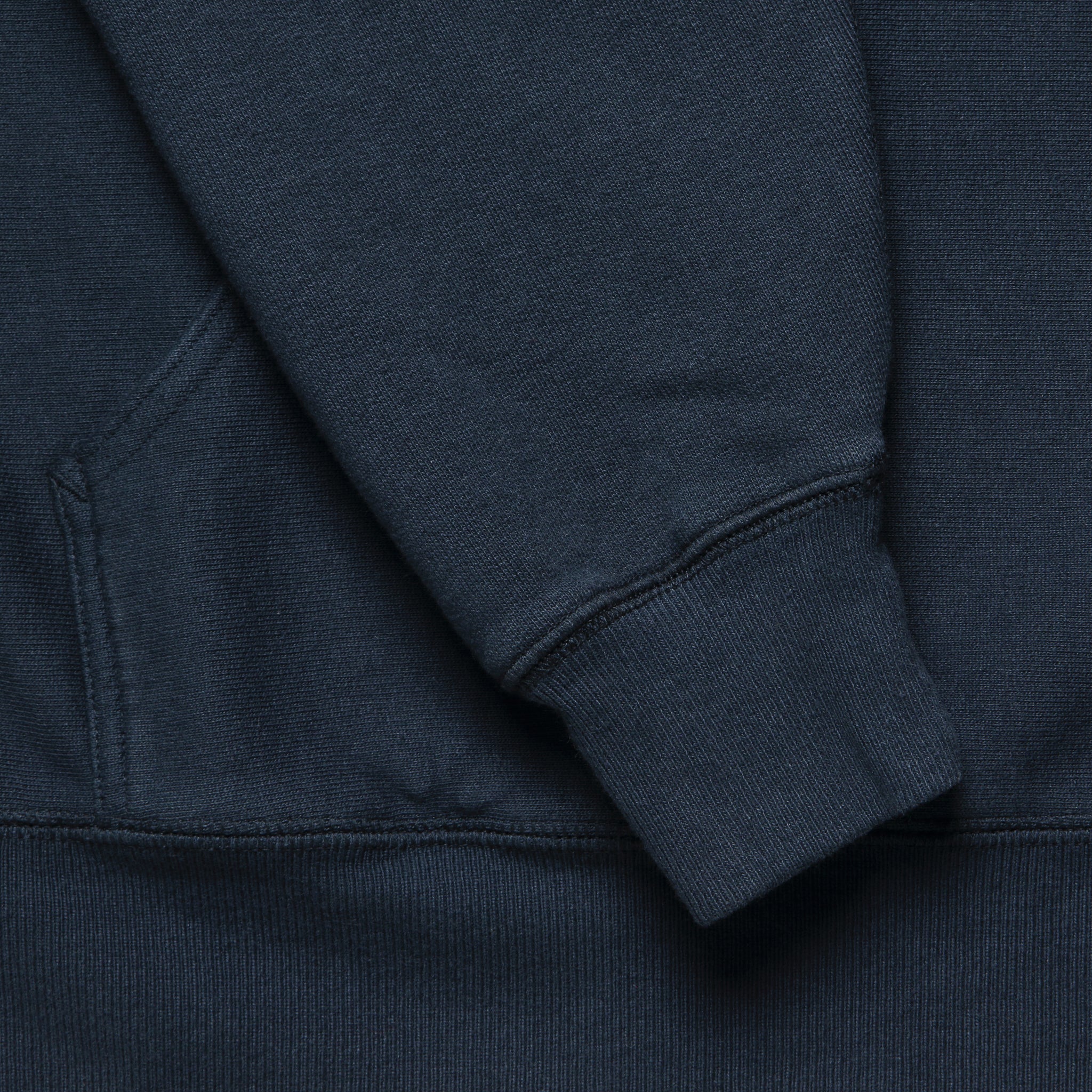 Arctic Knit Hoodie - Navy - Image 3