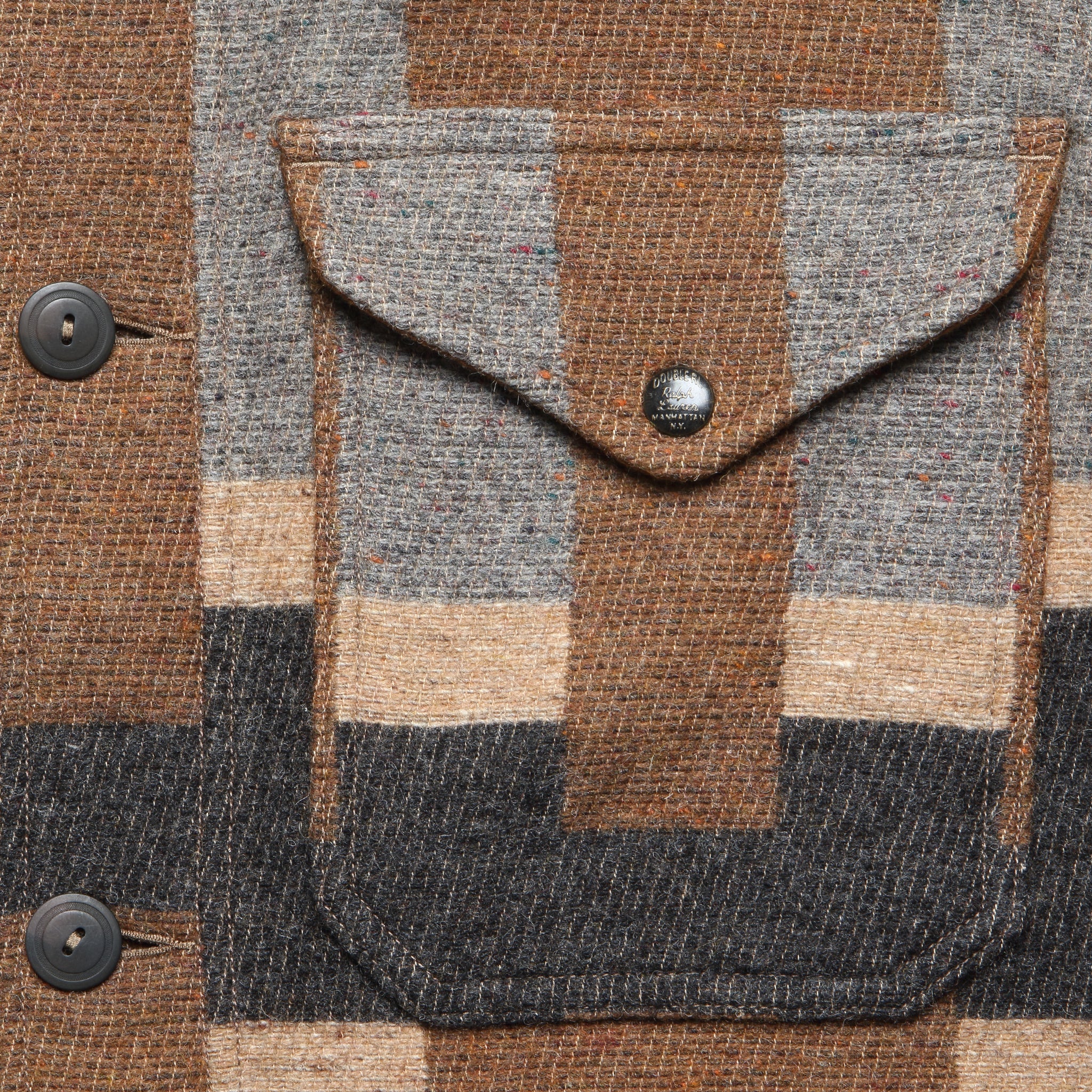 Ashford Shirt Jacket - Brown - Image 2