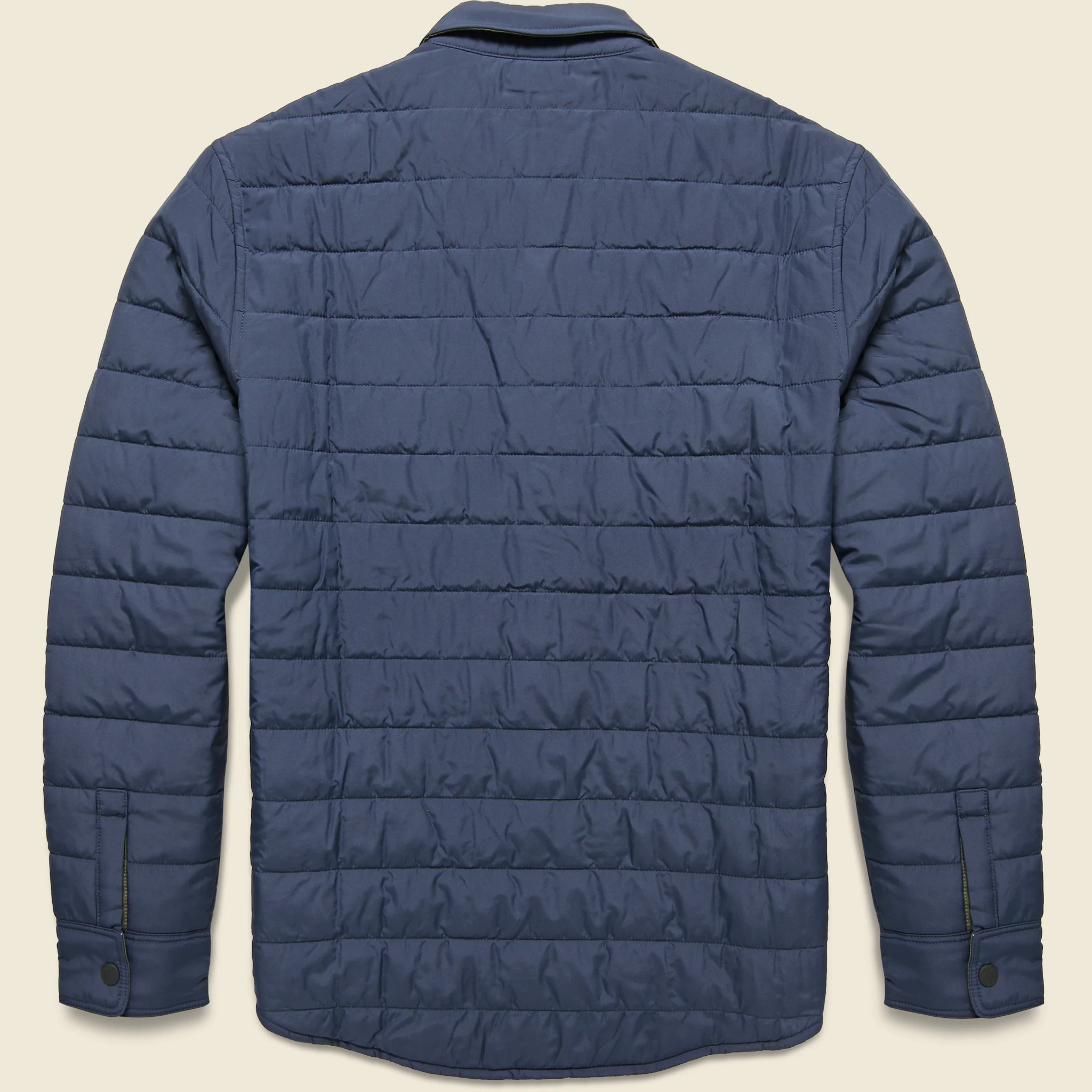 Atmosphere Reversible Shirt Jacket - Olive/Navy - Image 3