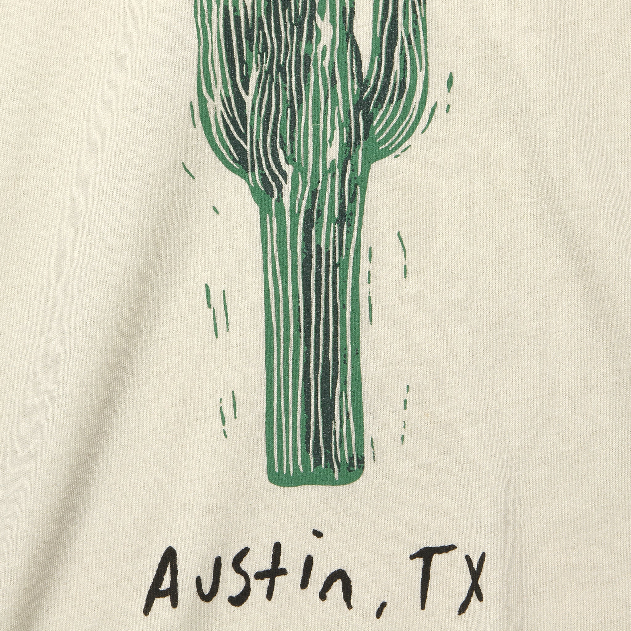Austin Cactus Tee - Vintage White - Image 2