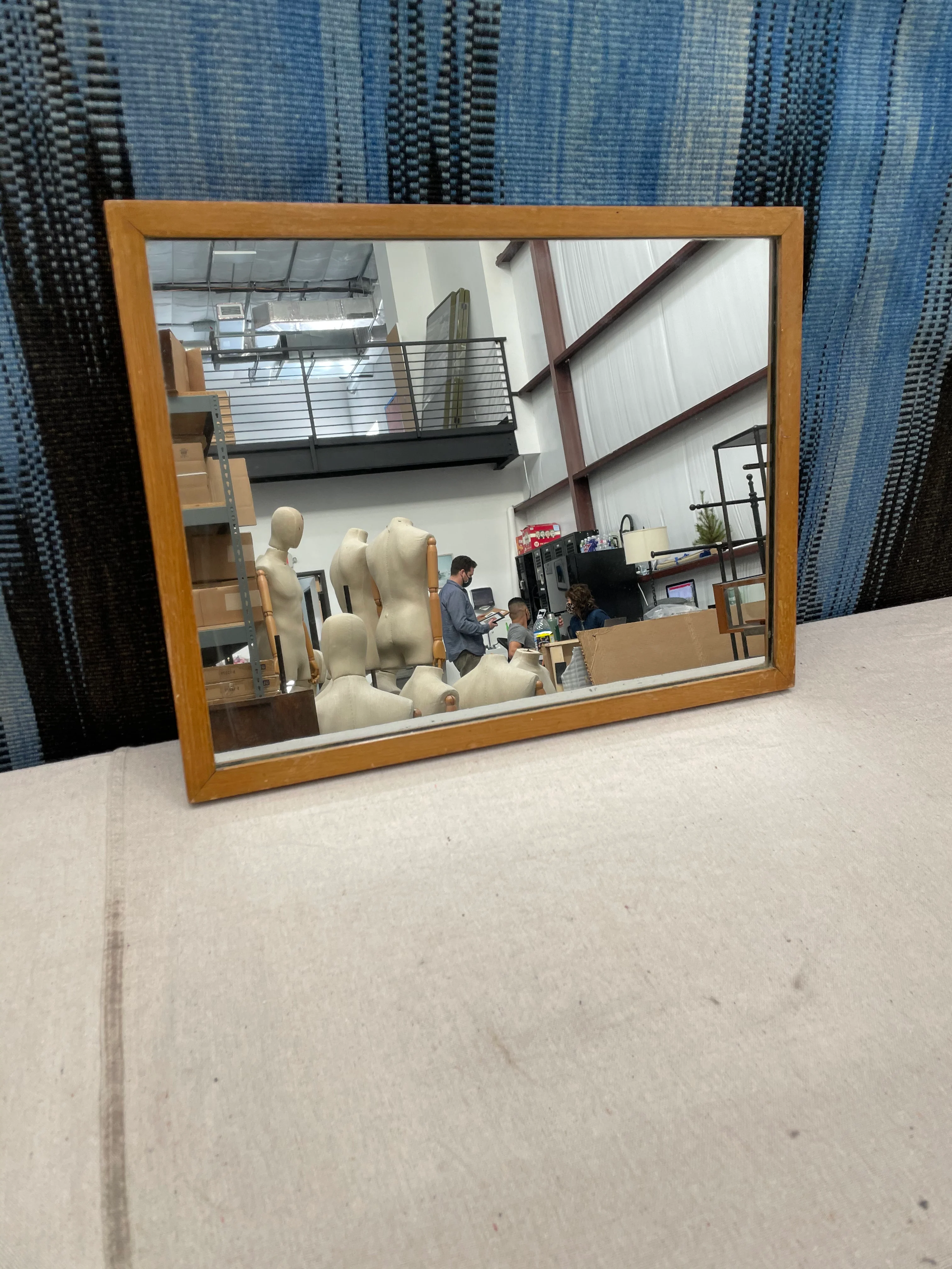 B60 - Wooden Mirror