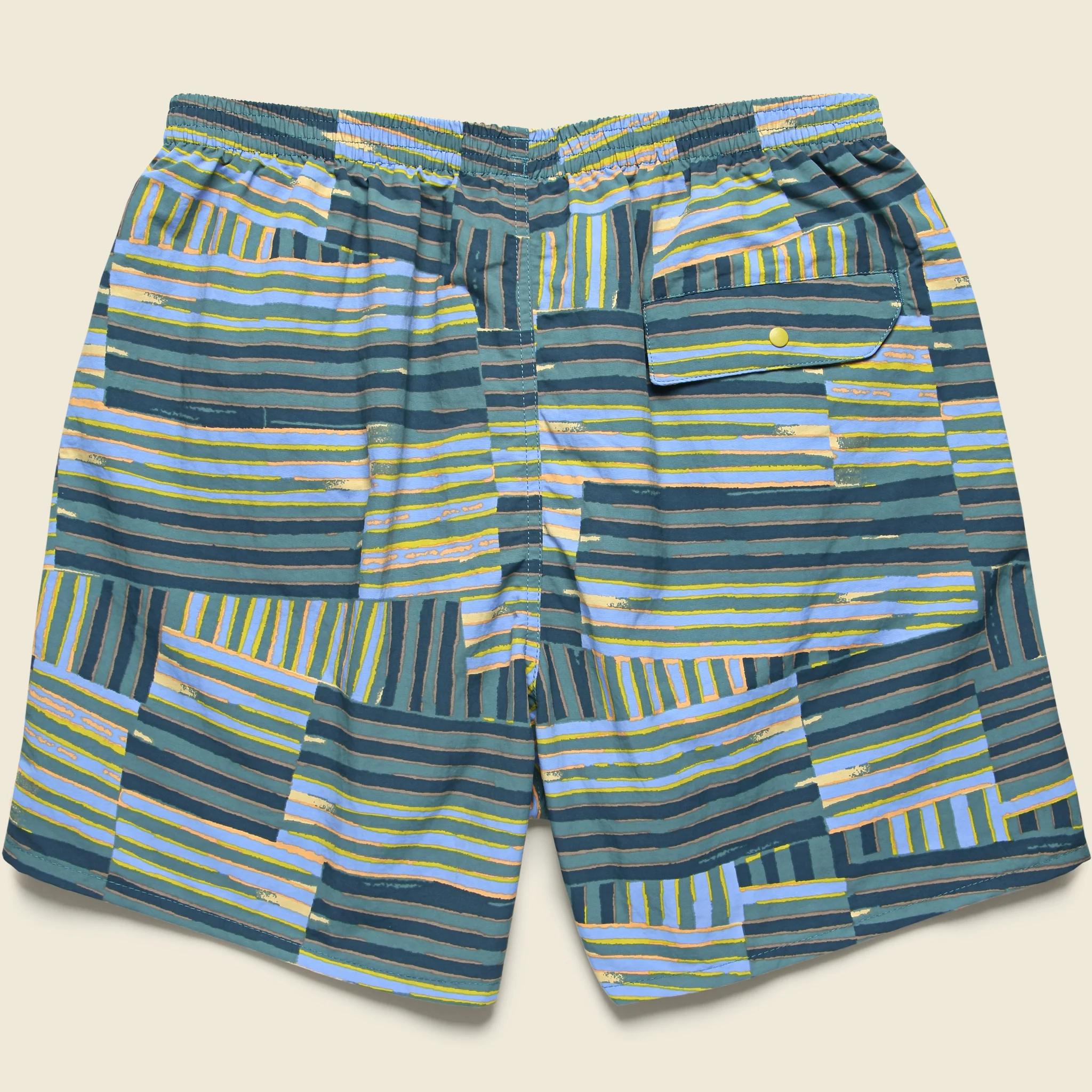 5" Baggies Shorts - Quilty Fitz Wetland Blue - Image 2