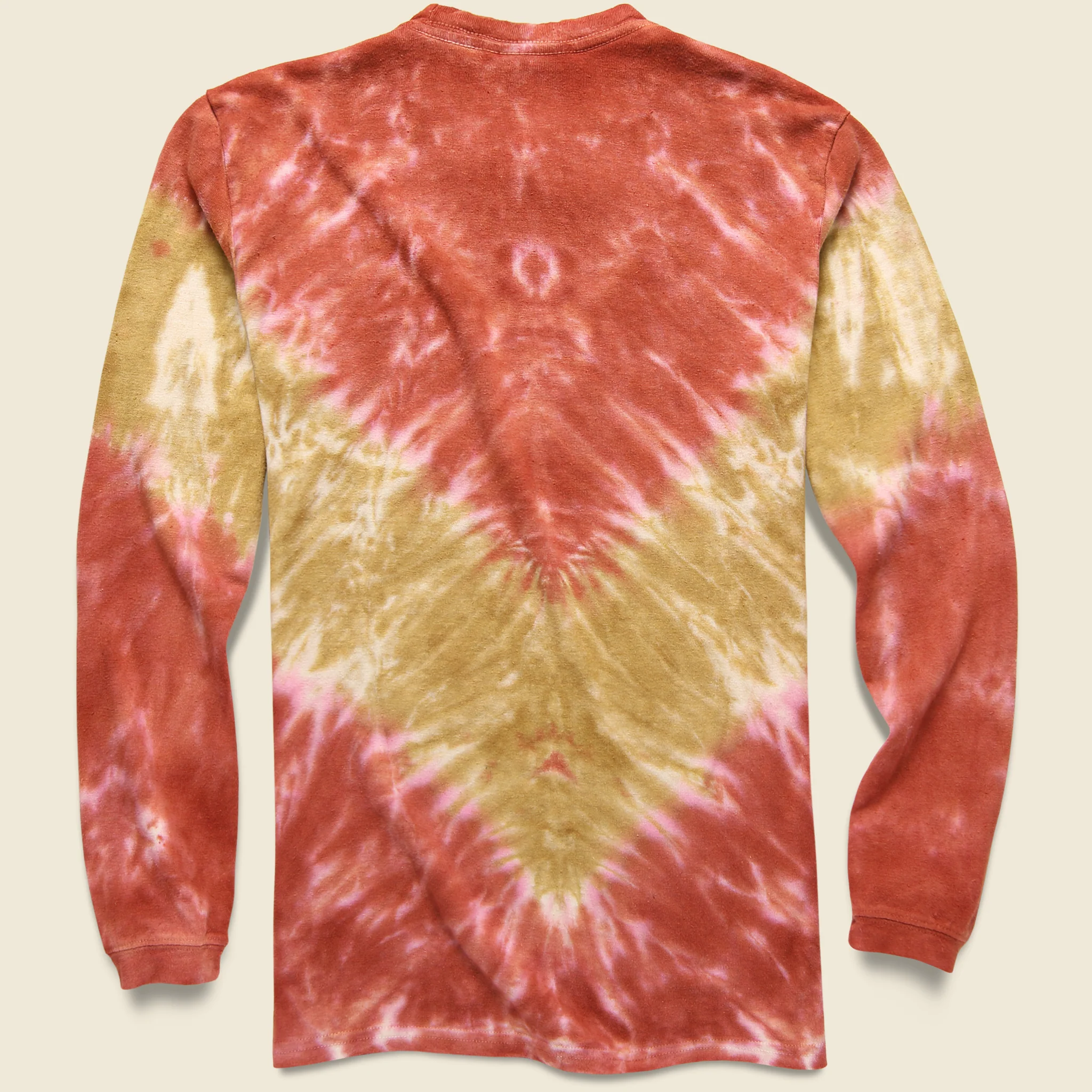 Baja Pocket Tee - Terracotta Tie Dye - Image 2