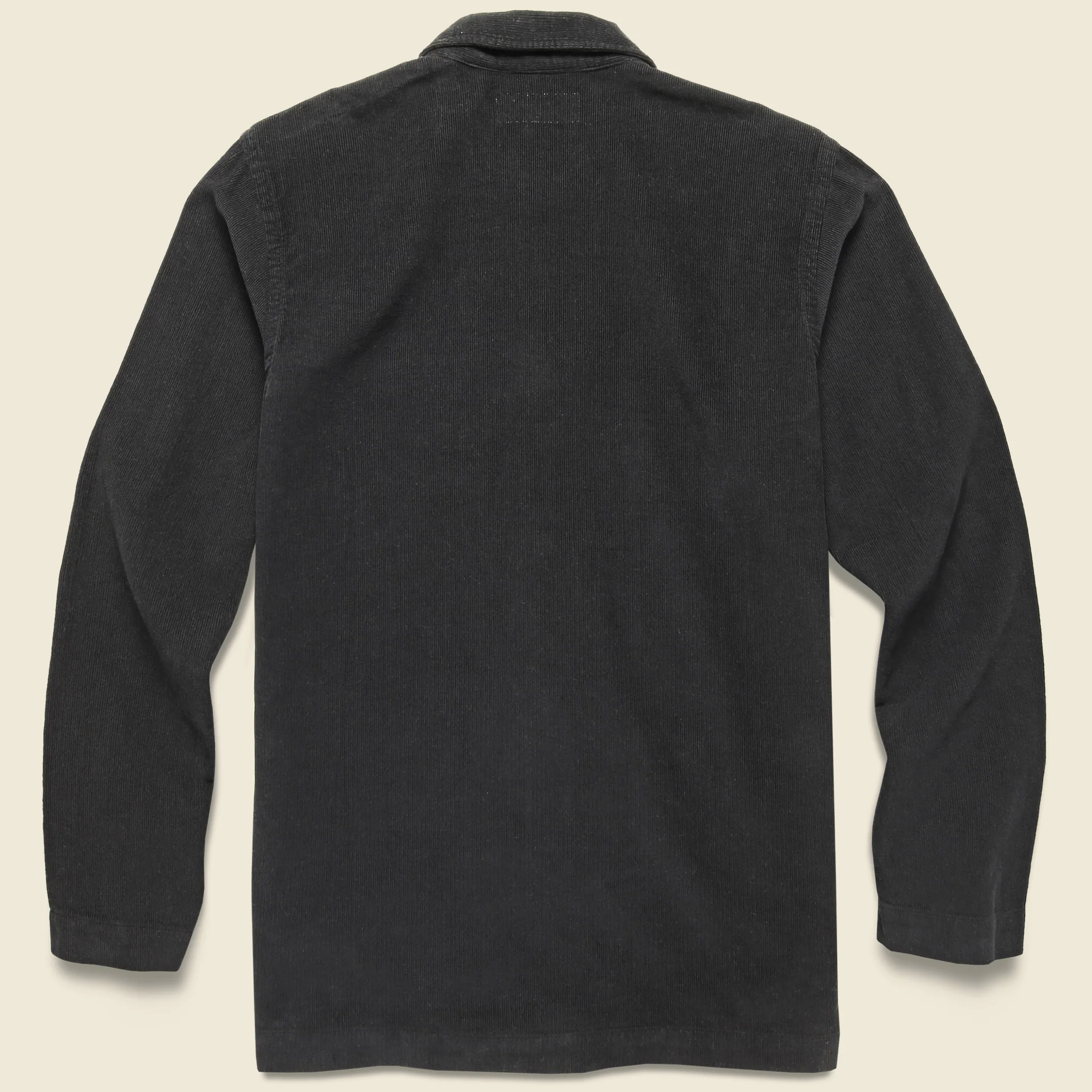 Bakers Fine Cord Overshirt - Licorice - Image 2