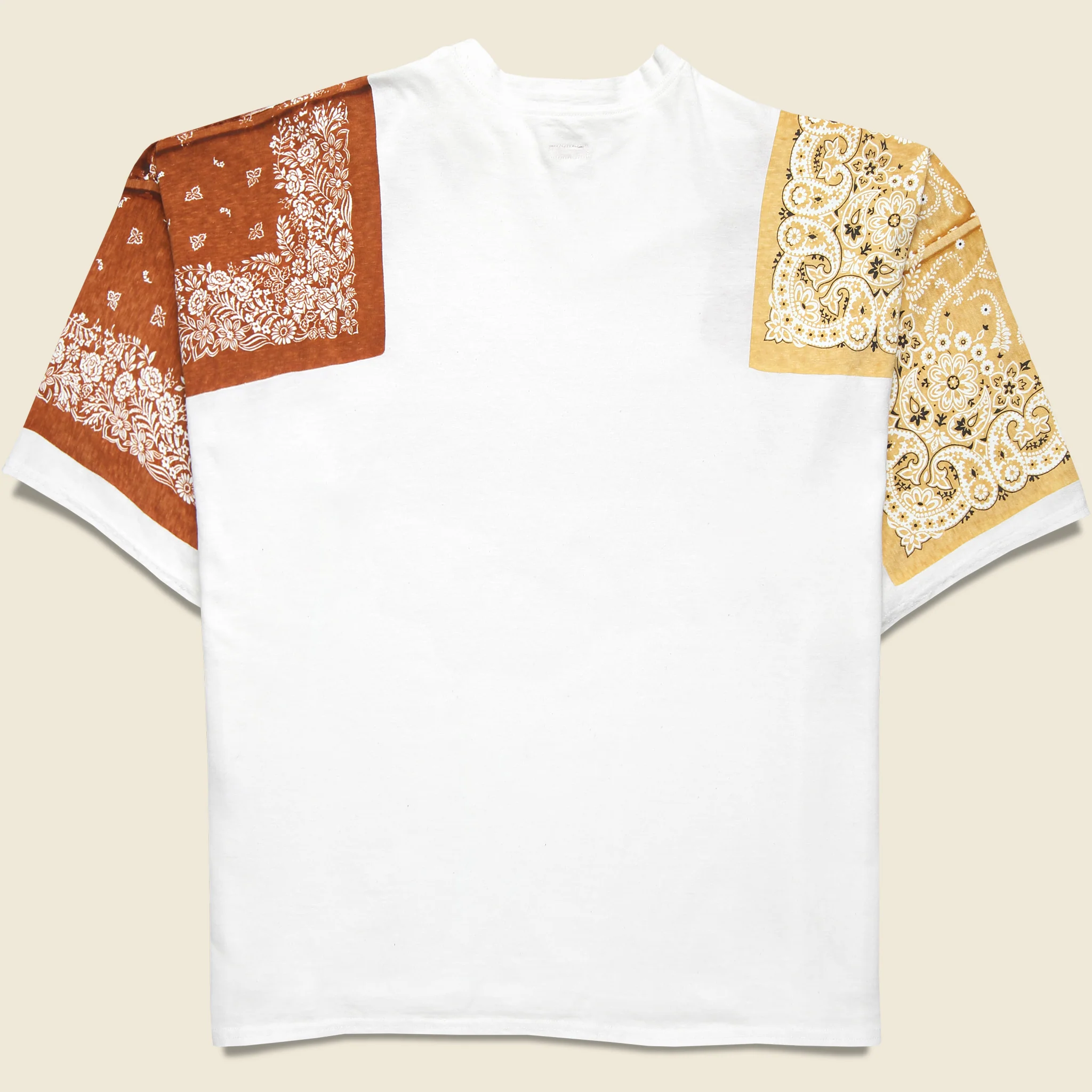 Bandana Huge-Tee - Light Brown - Image 2