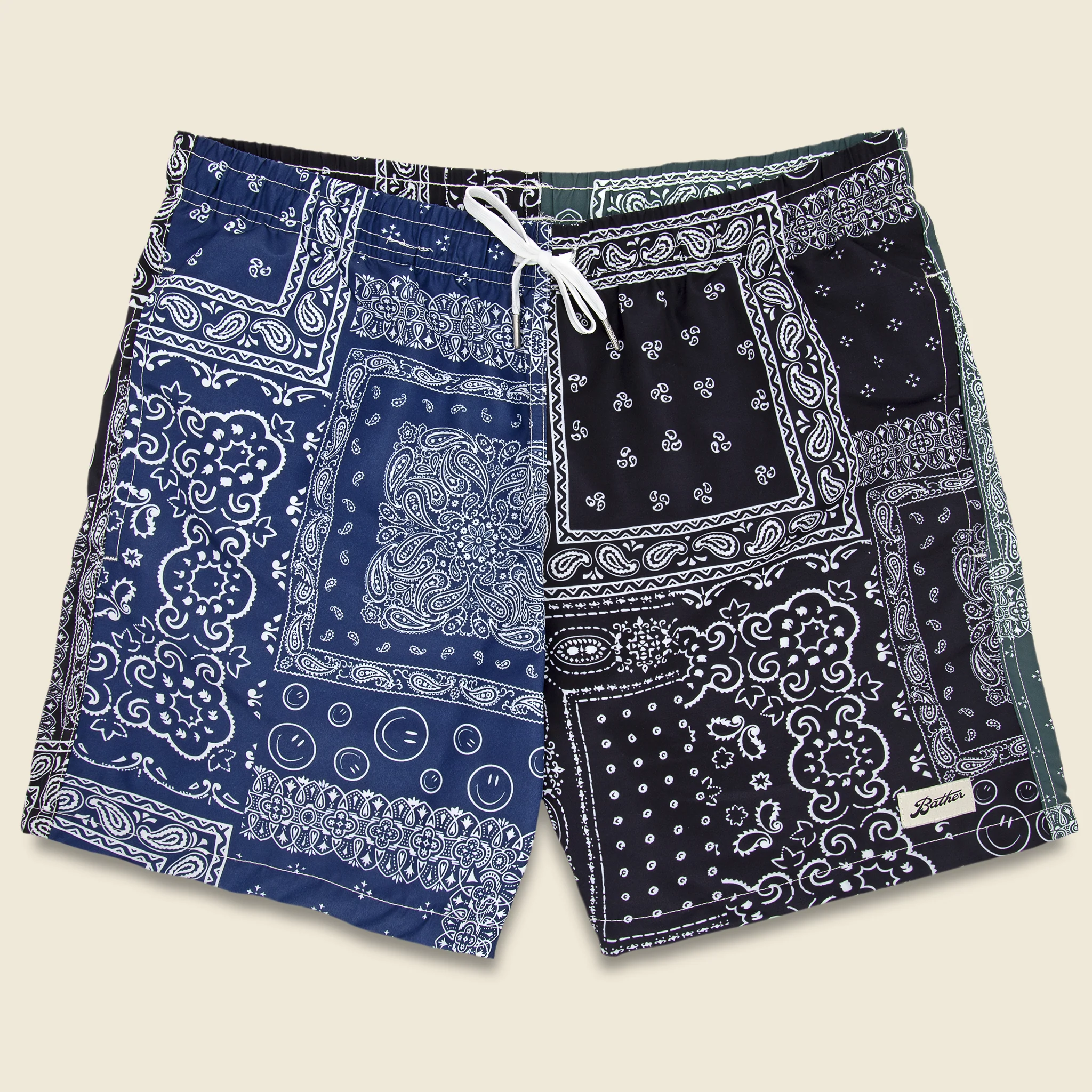 Bandana Swim Trunk - Multi
