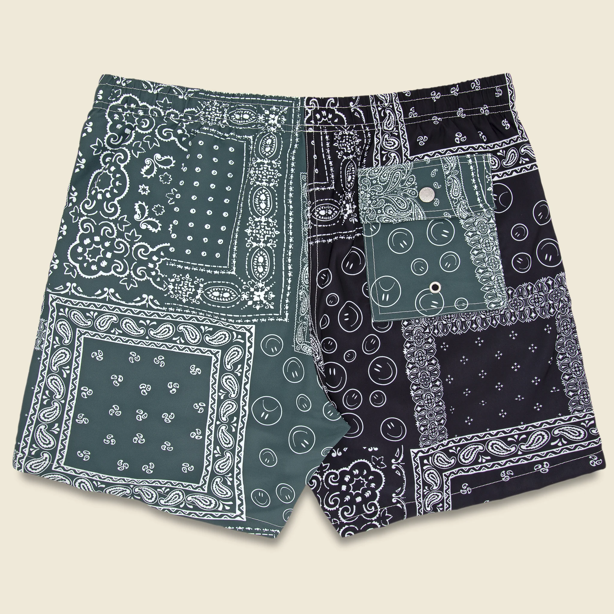 Bandana Swim Trunk - Multi - Image 2
