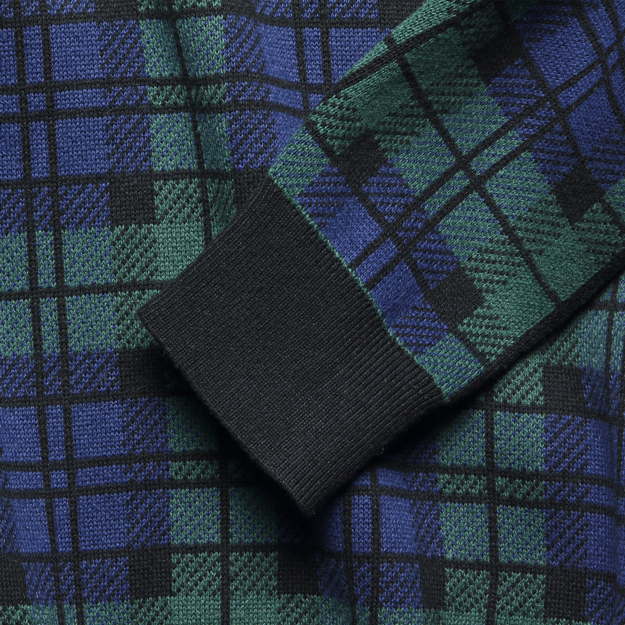 Black Swatch Sweater - Hunter - Image 2