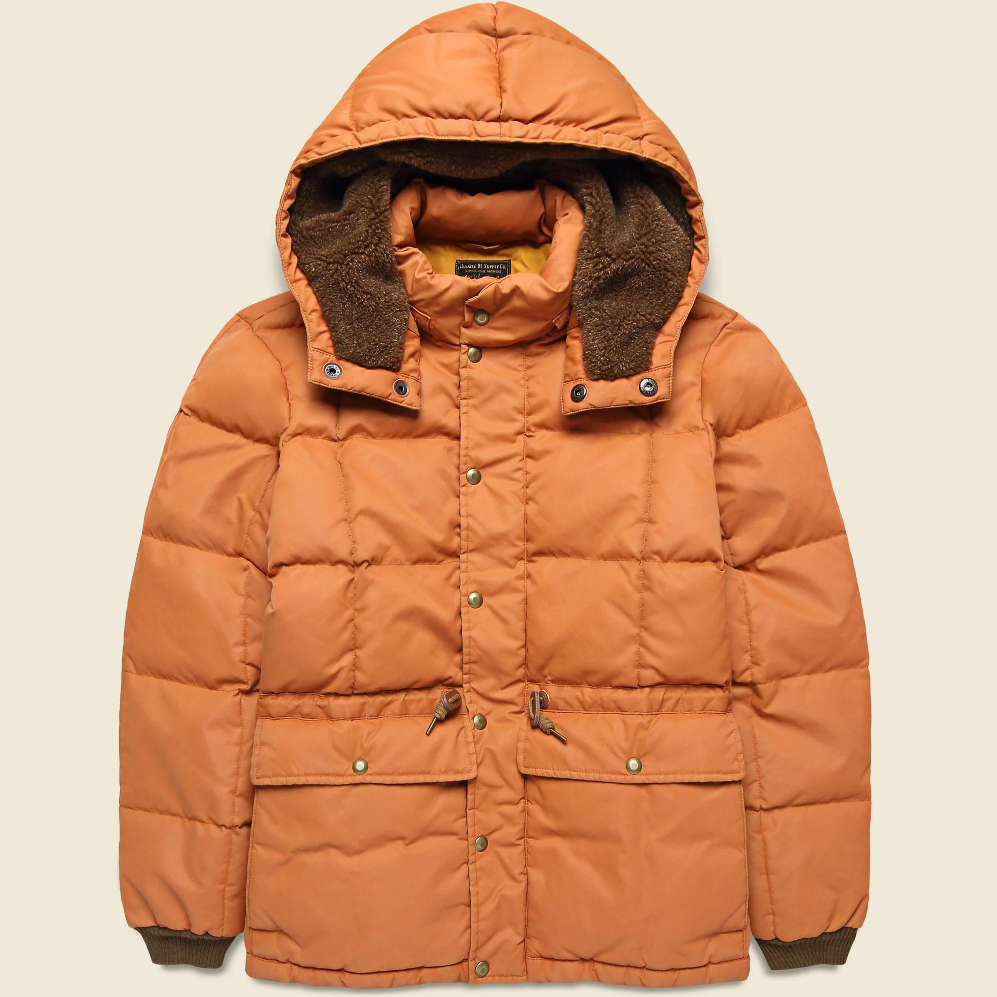 Barrett Sherpa Jacket - Burnt Orange