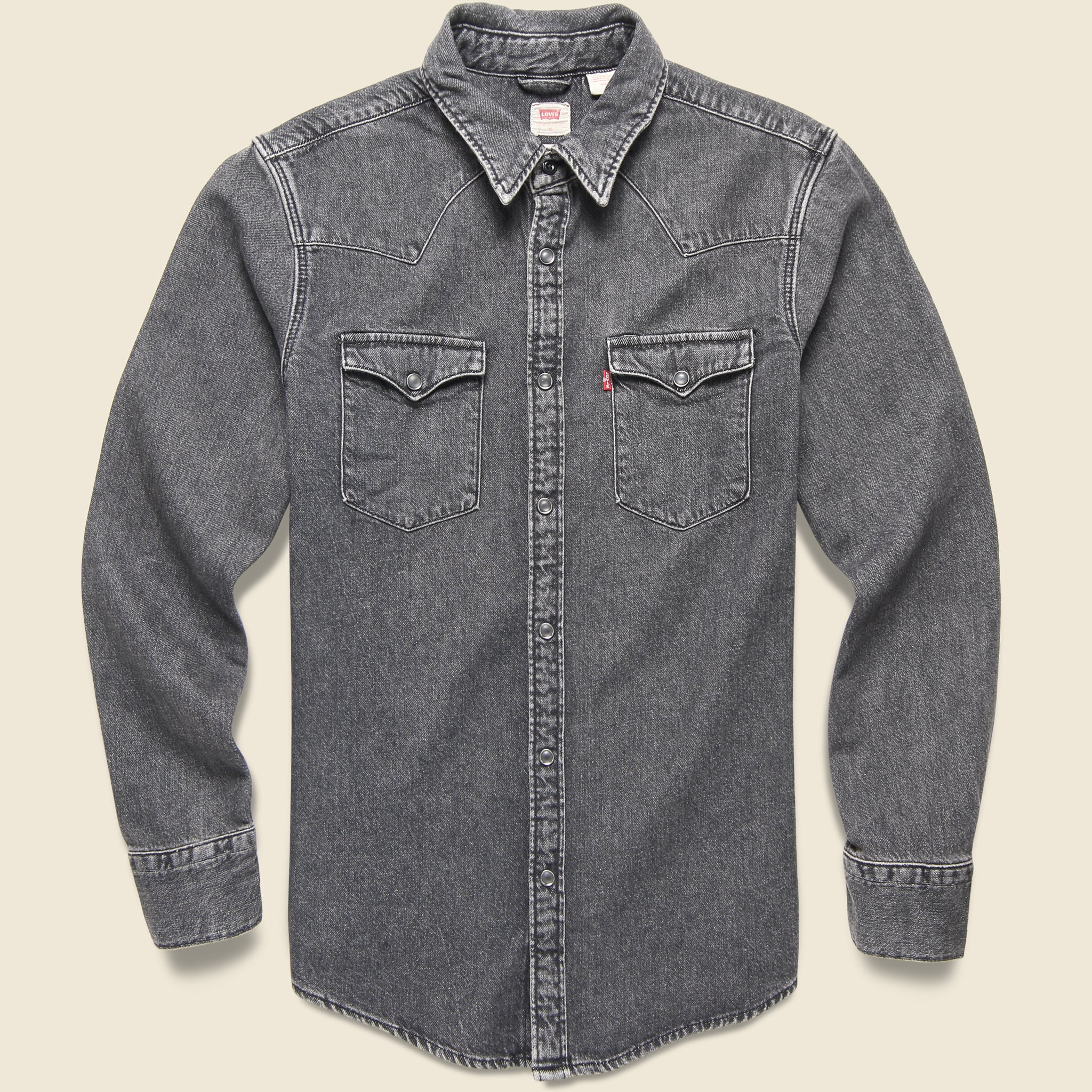 Barstow Denim Western Shirt - Black Wash