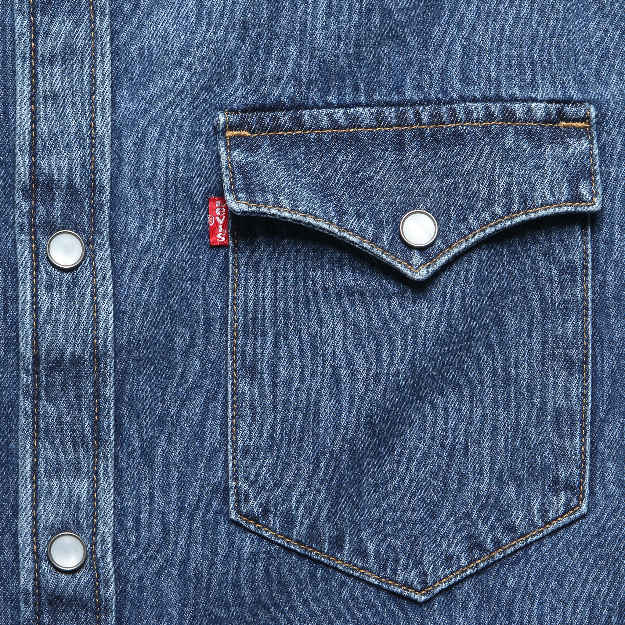 Barstow Denim Western Shirt - Standard Solucell - Image 3