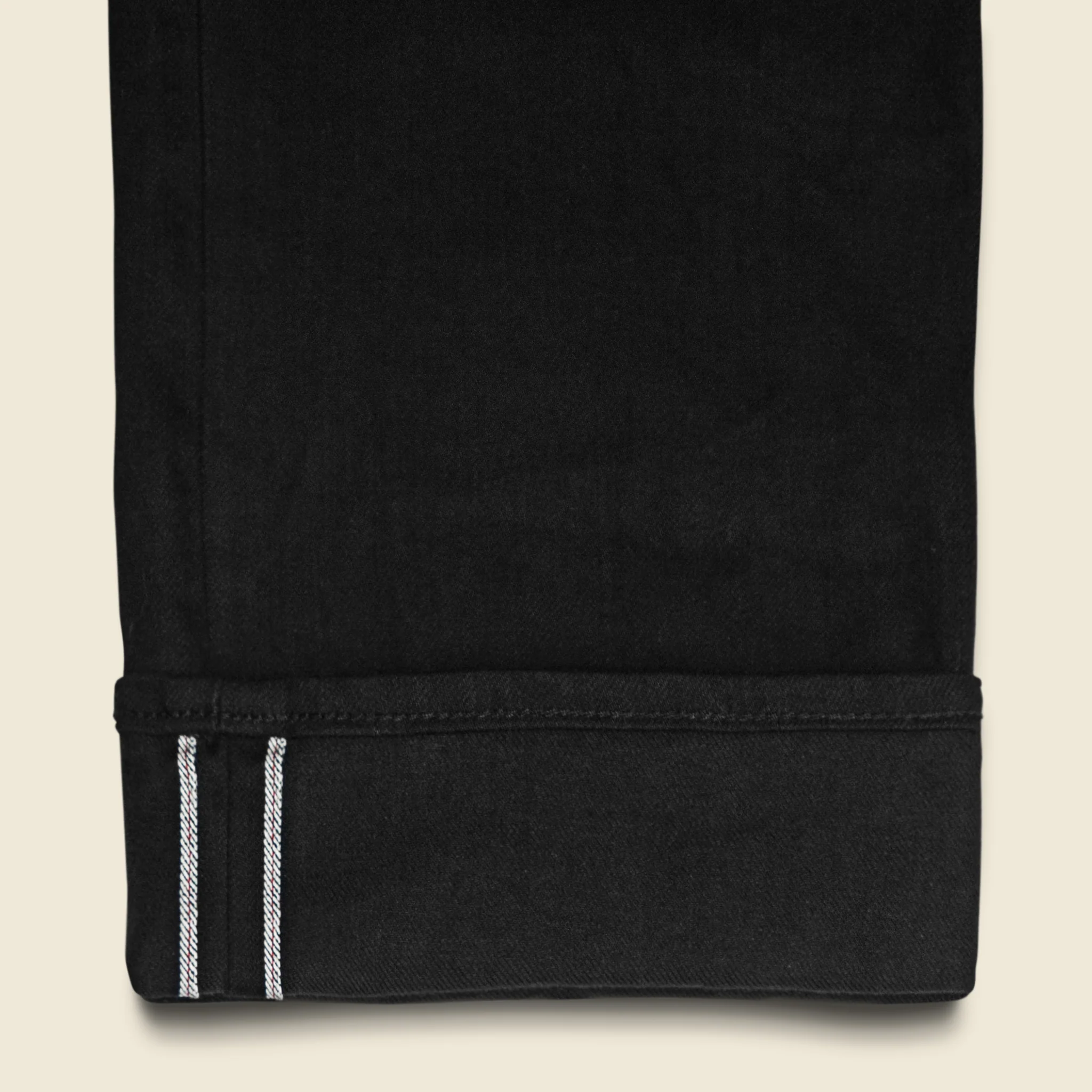 Barton Slim Jean - Black Selvage Rinse - Image 6
