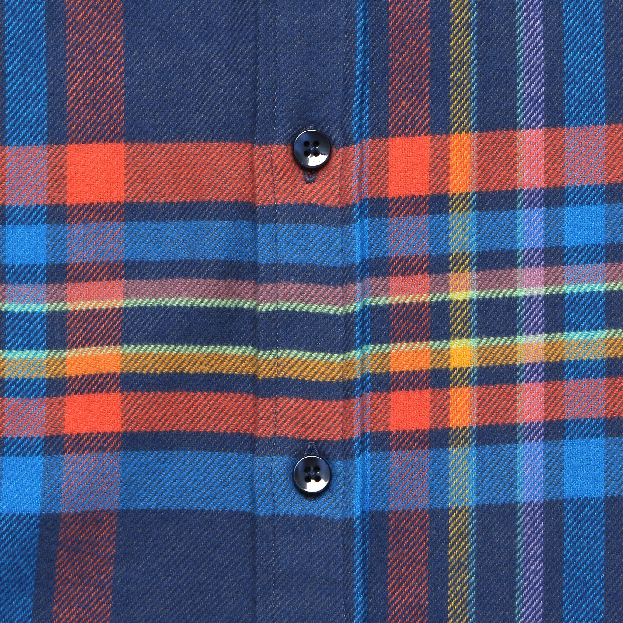 Basti Shirt - Blue/Orange - Image 3