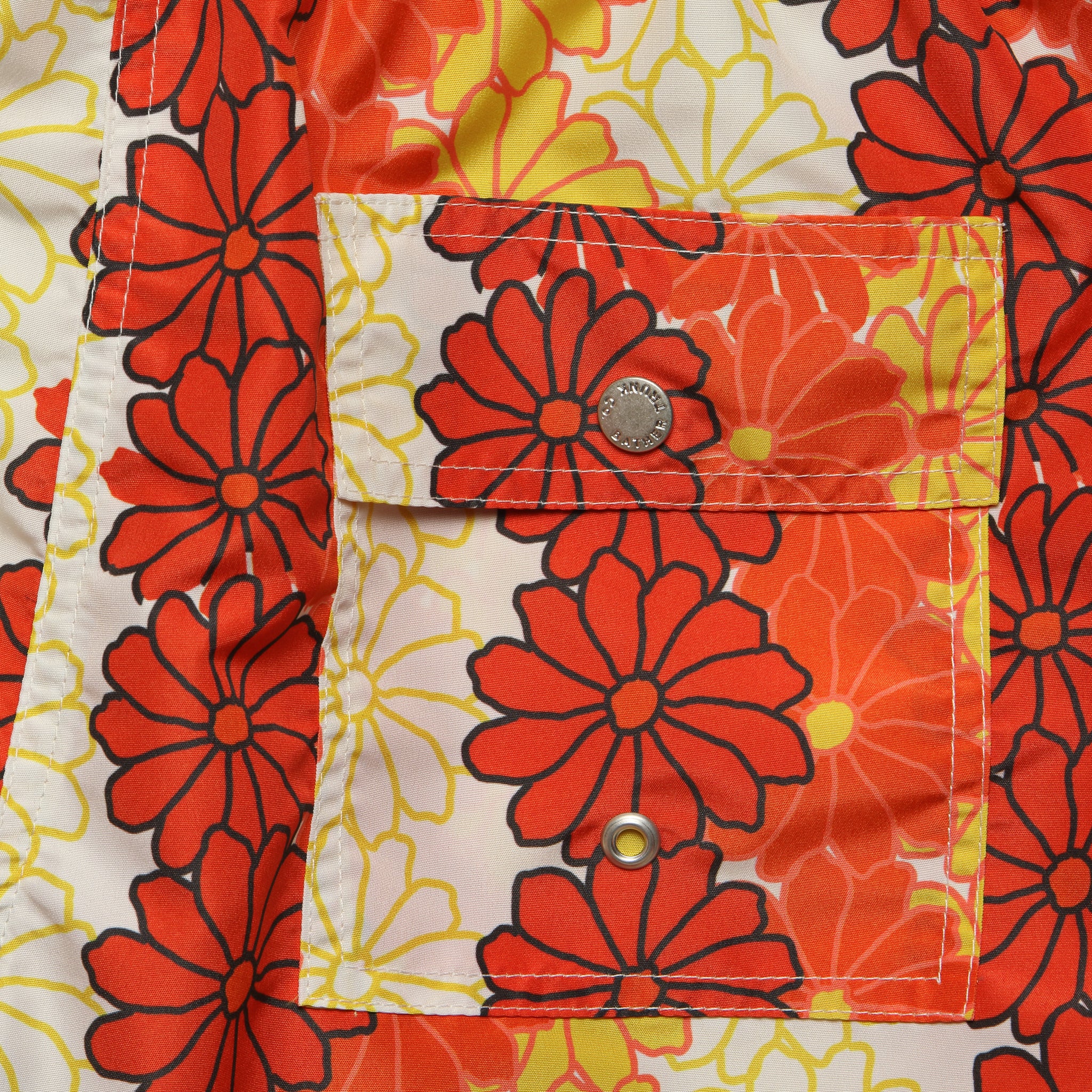 Hawaiian Tropics Swim Trunk - Orange - Image 3