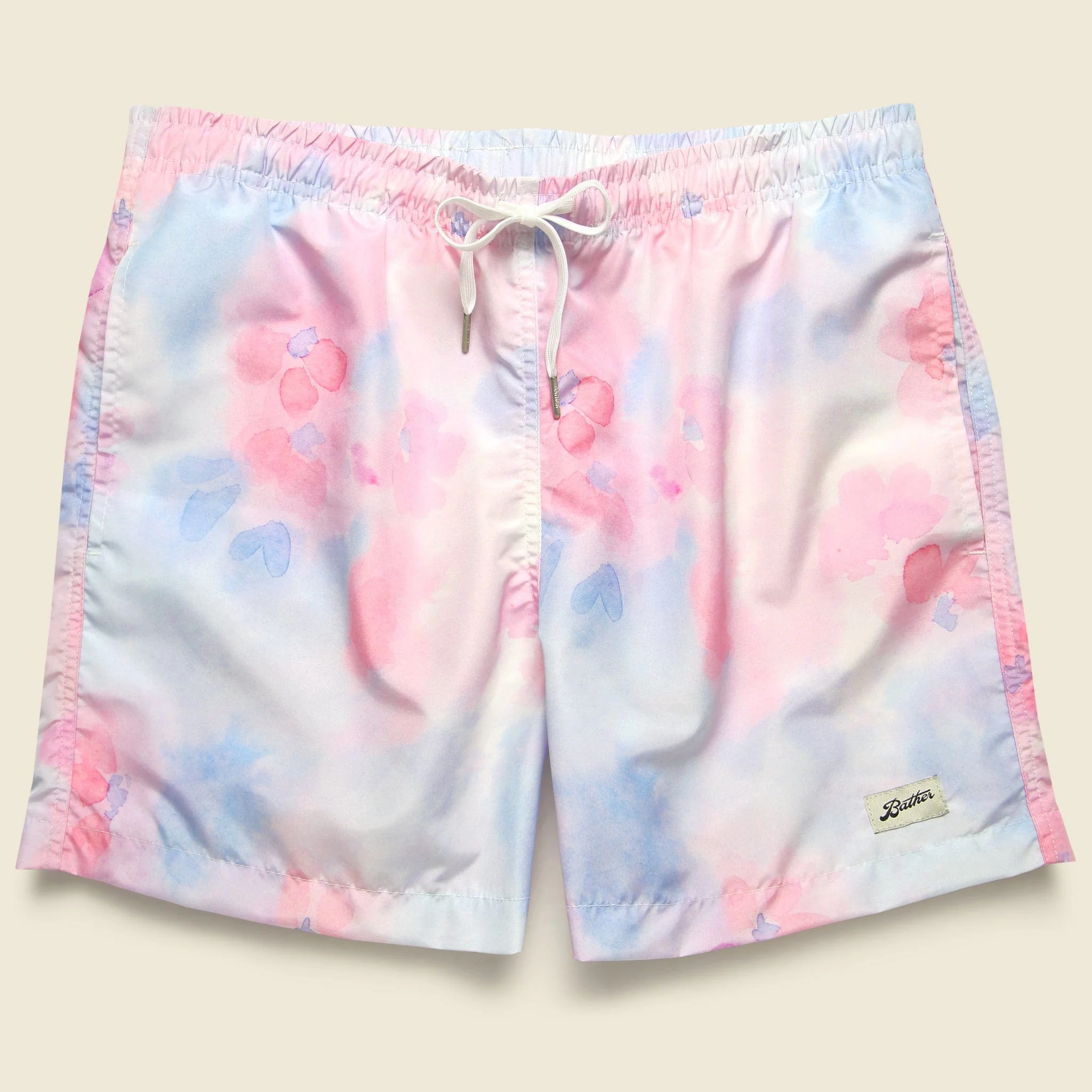 Tie Dye Swim Trunk - Pink