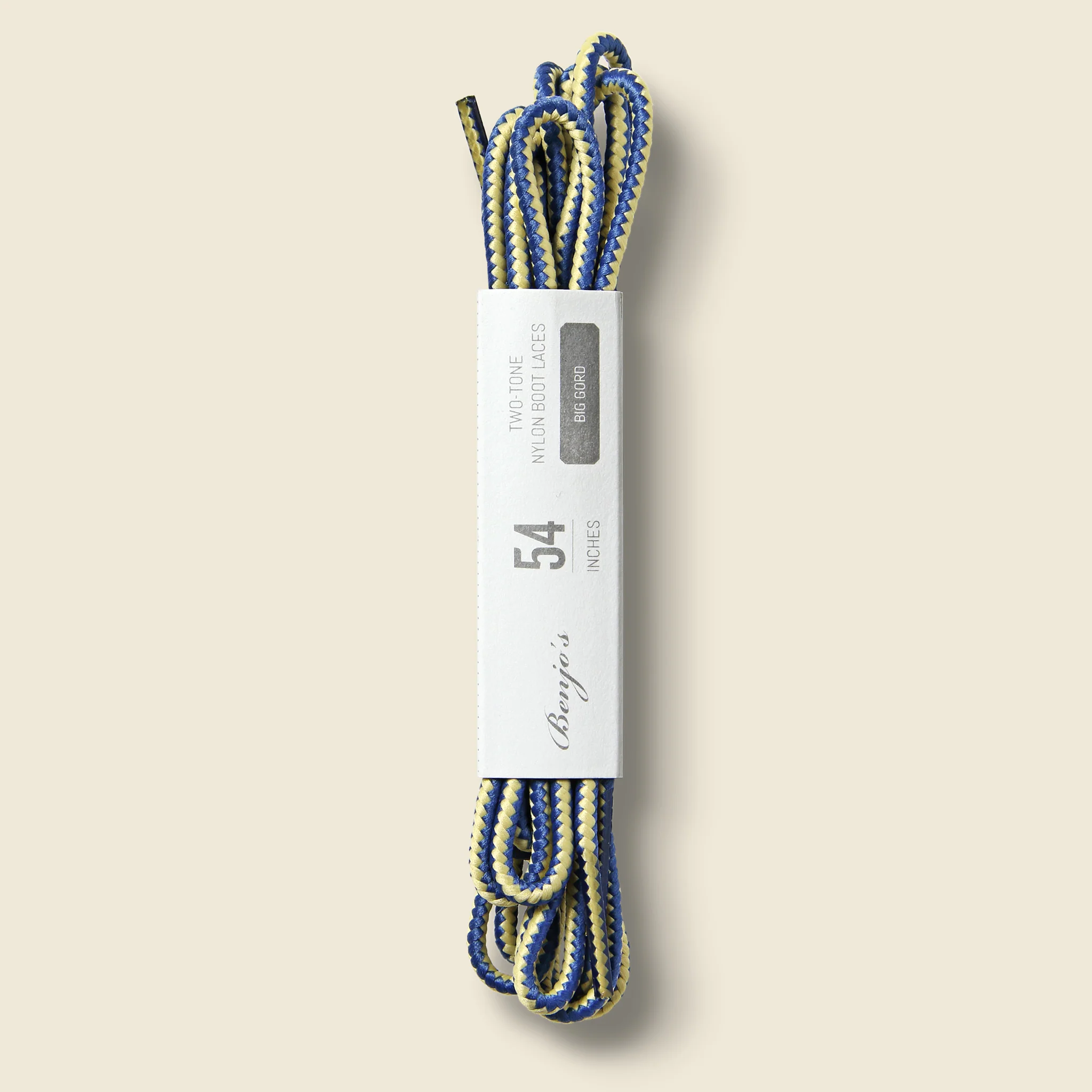 54” Two-Tone Laces - Big Gord