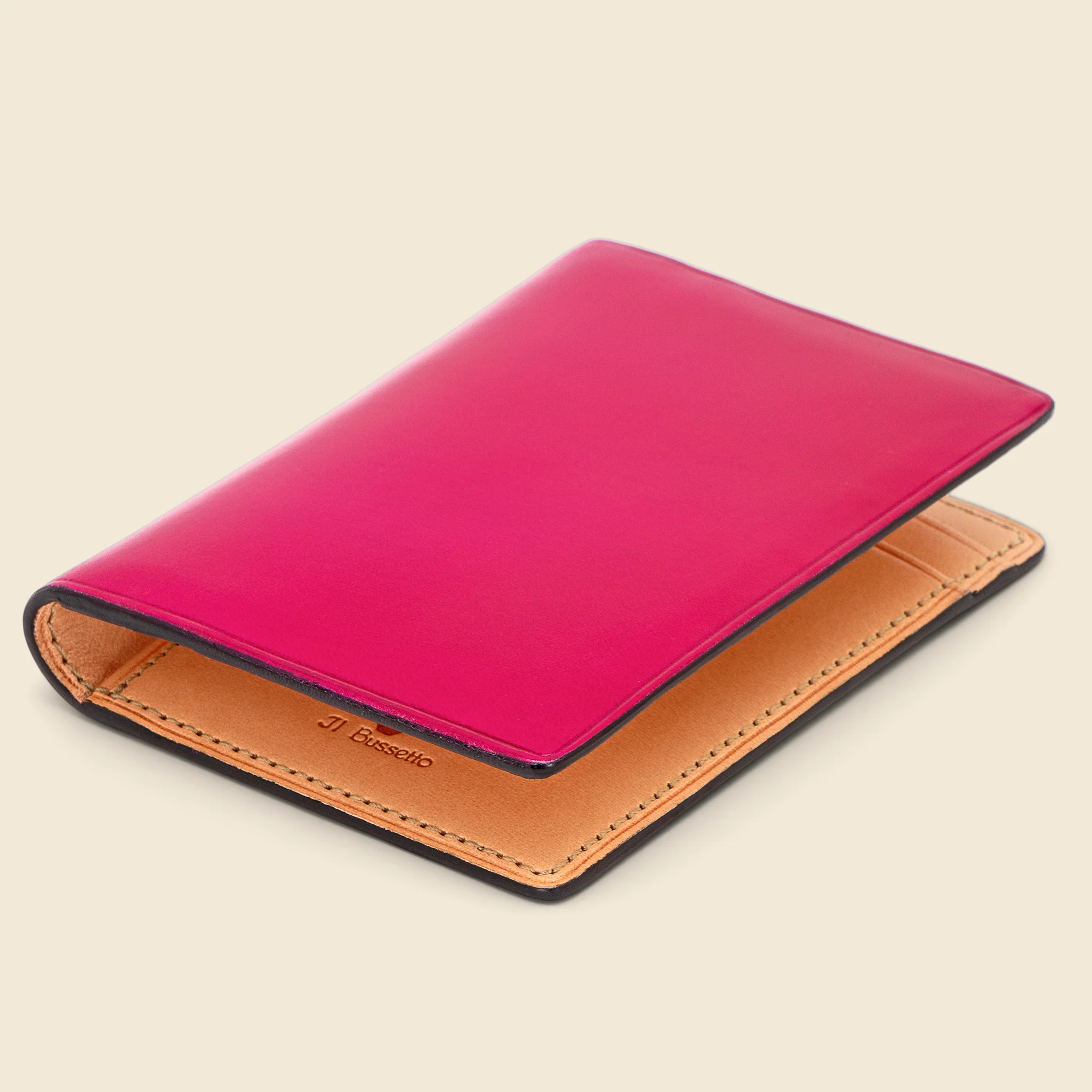Bi-Fold Card Case - Fuchsia - Image 2