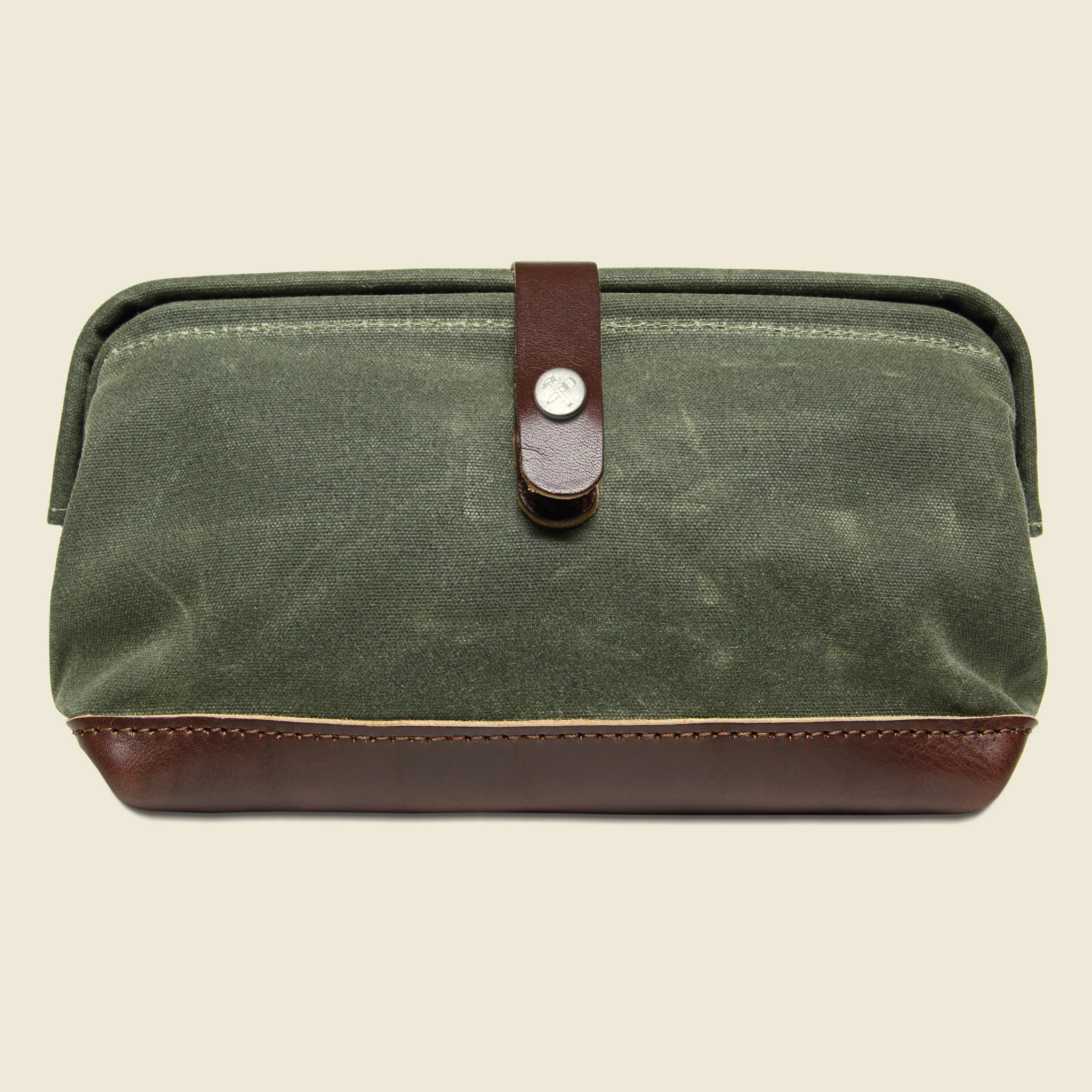 No. 257 Snap Dopp Kit - Olive/Brown