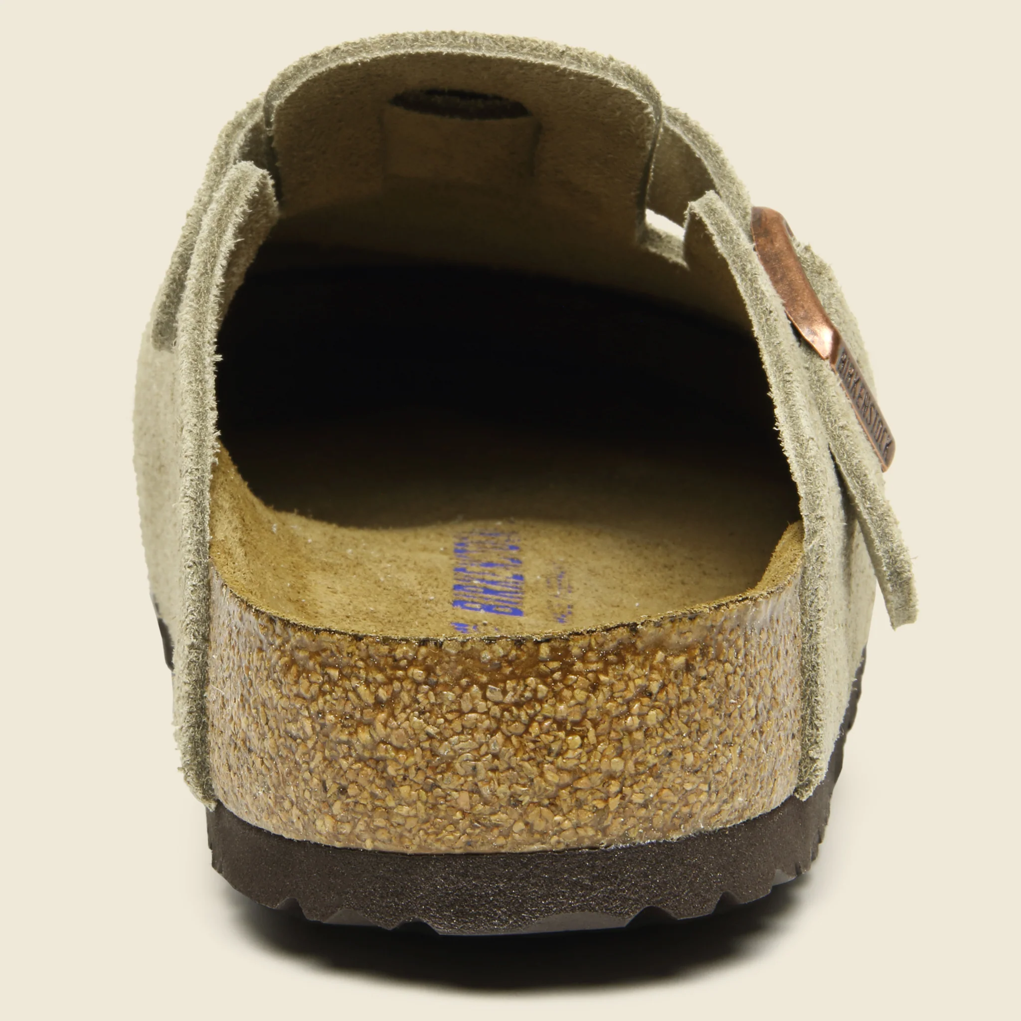Boston Suede Clog - Taupe - Image 3