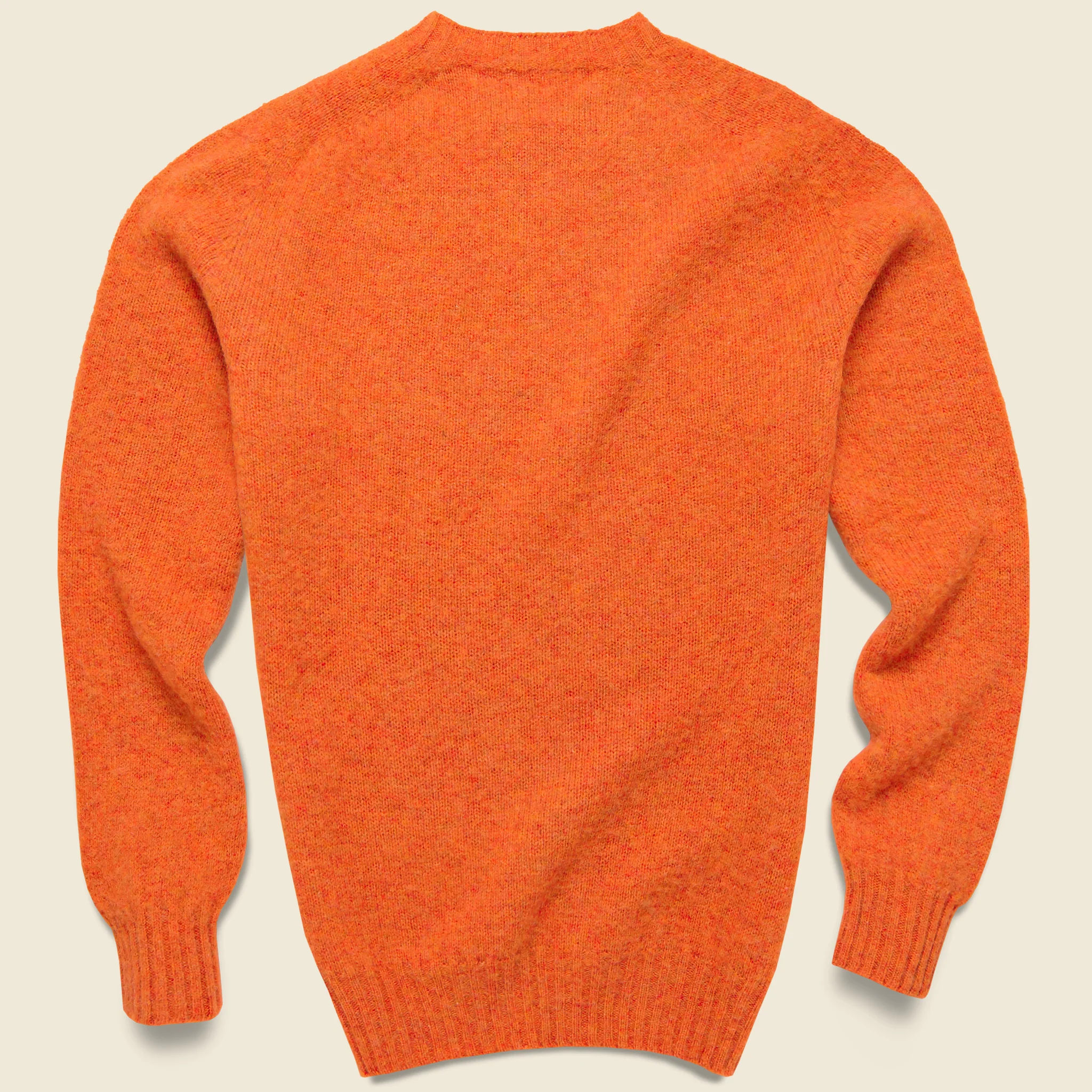Birth Of The Cool Solid Wool Sweater - Tangerine Dream - Image 2