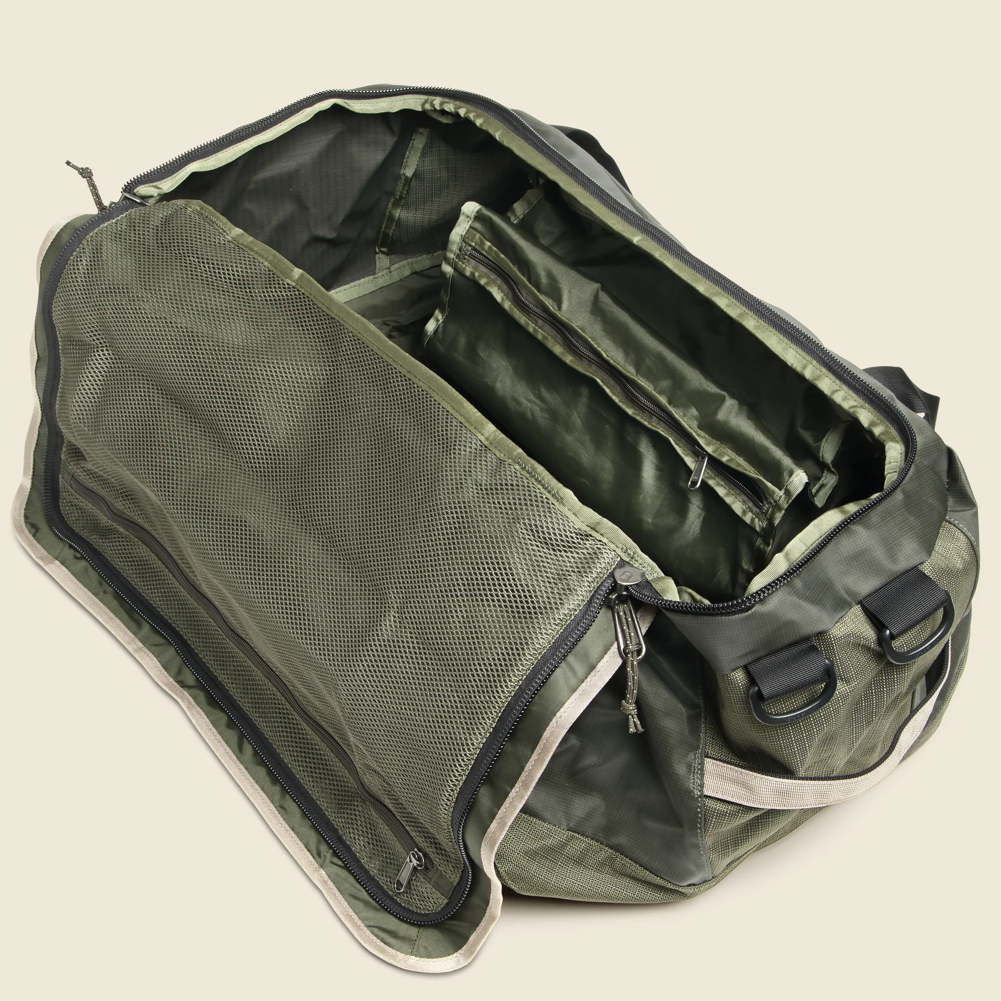 Black Hole Duffel 55L - Pine Needle Green - Image 3