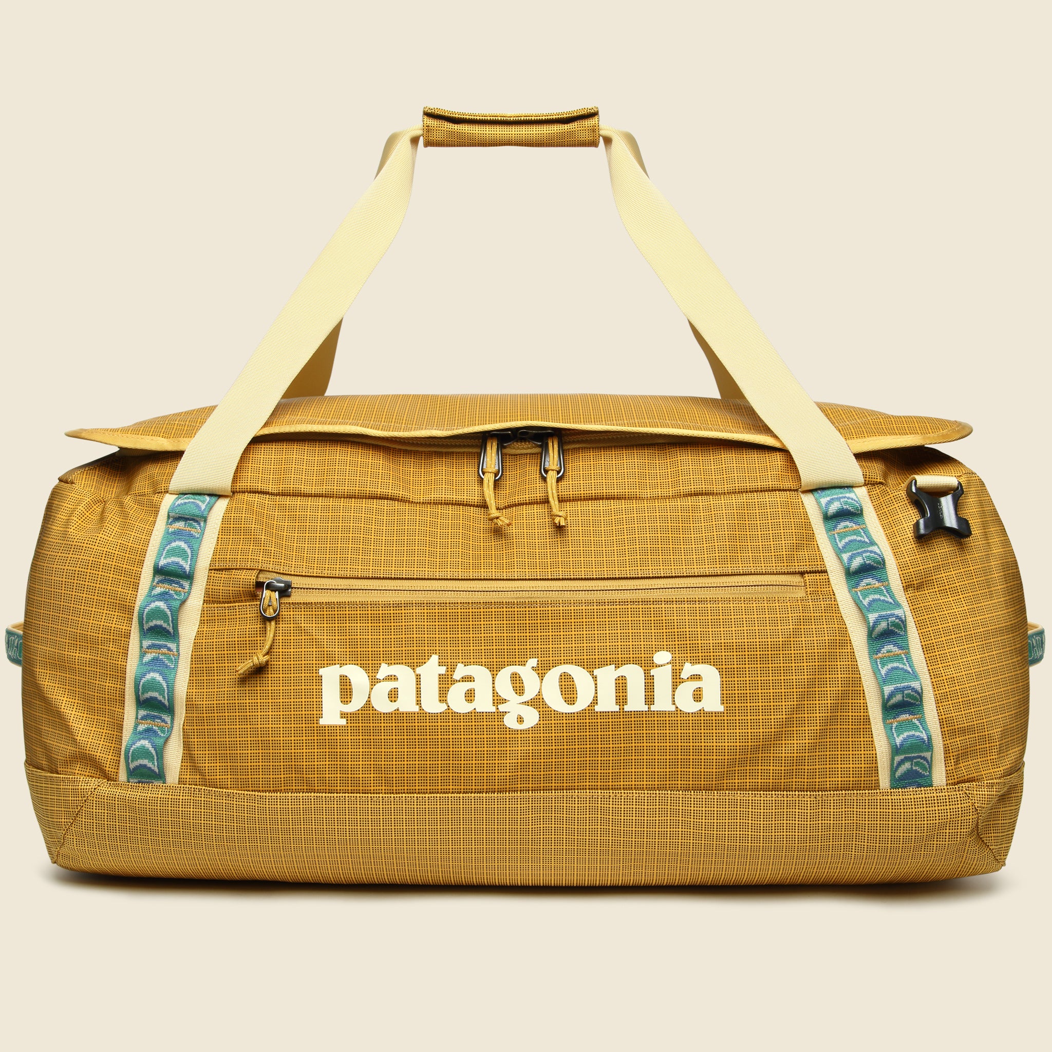 Black Hole Duffel 55L - Pufferfish Gold