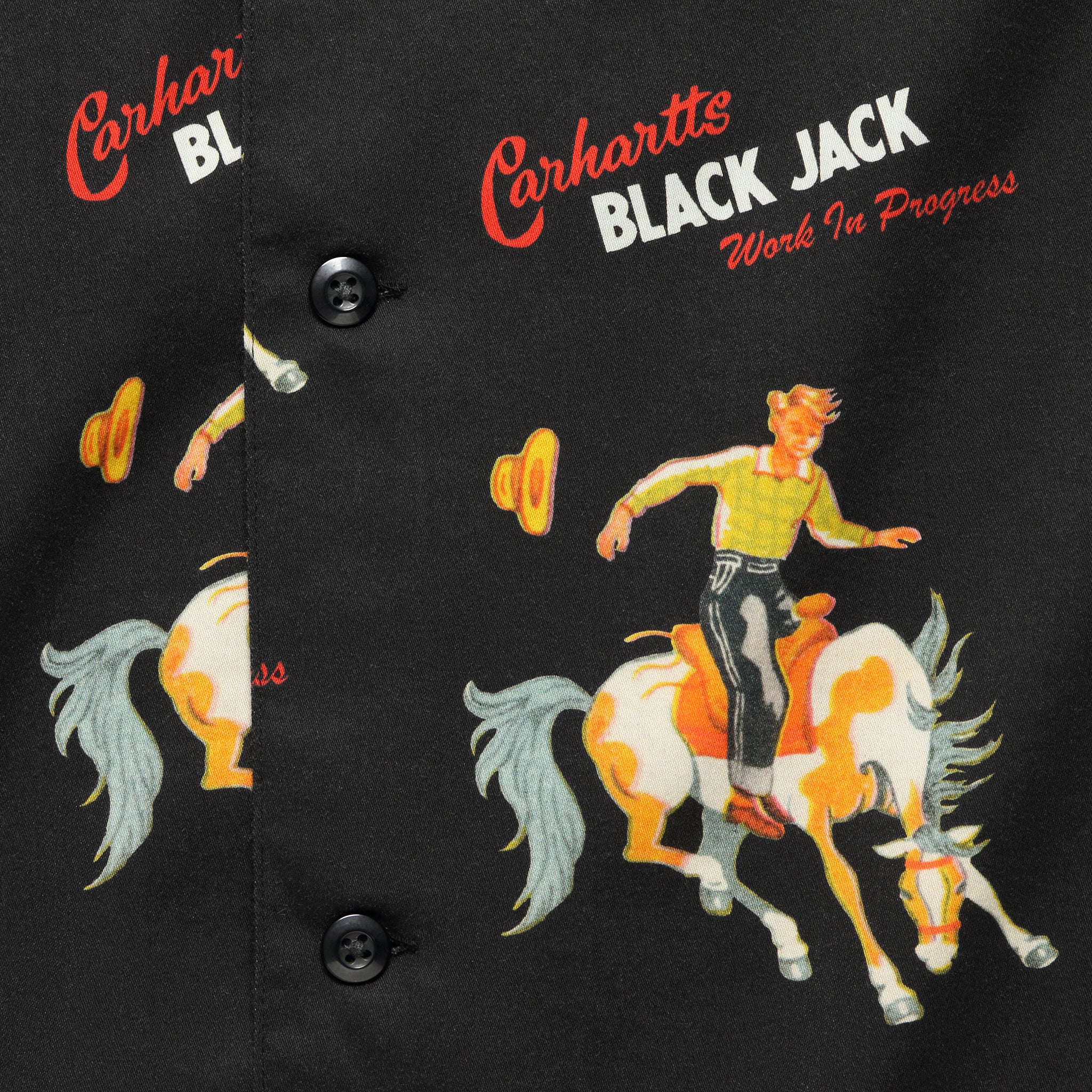 Black Jack Shirt - Black - Image 3