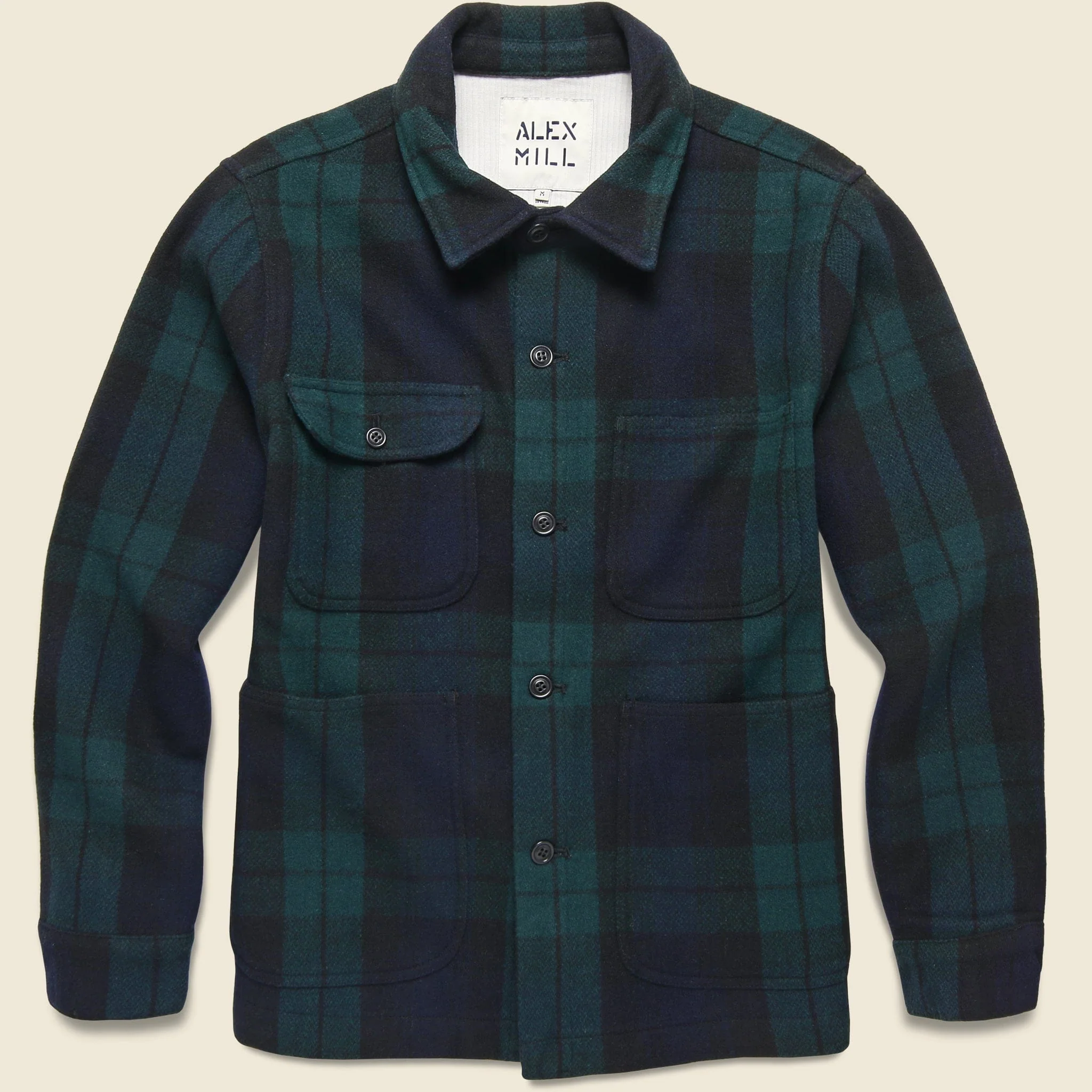 Wool Work Jacket - Blackwatch