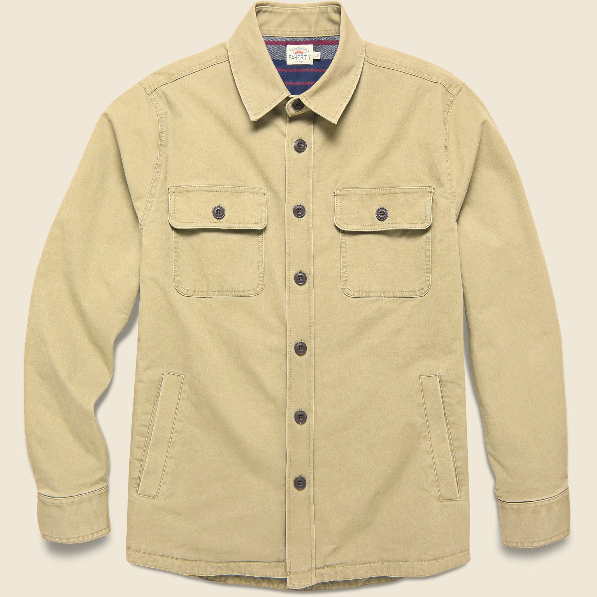 Stretch Blanket Lined CPO Jacket - Deep Wheat - Image 2