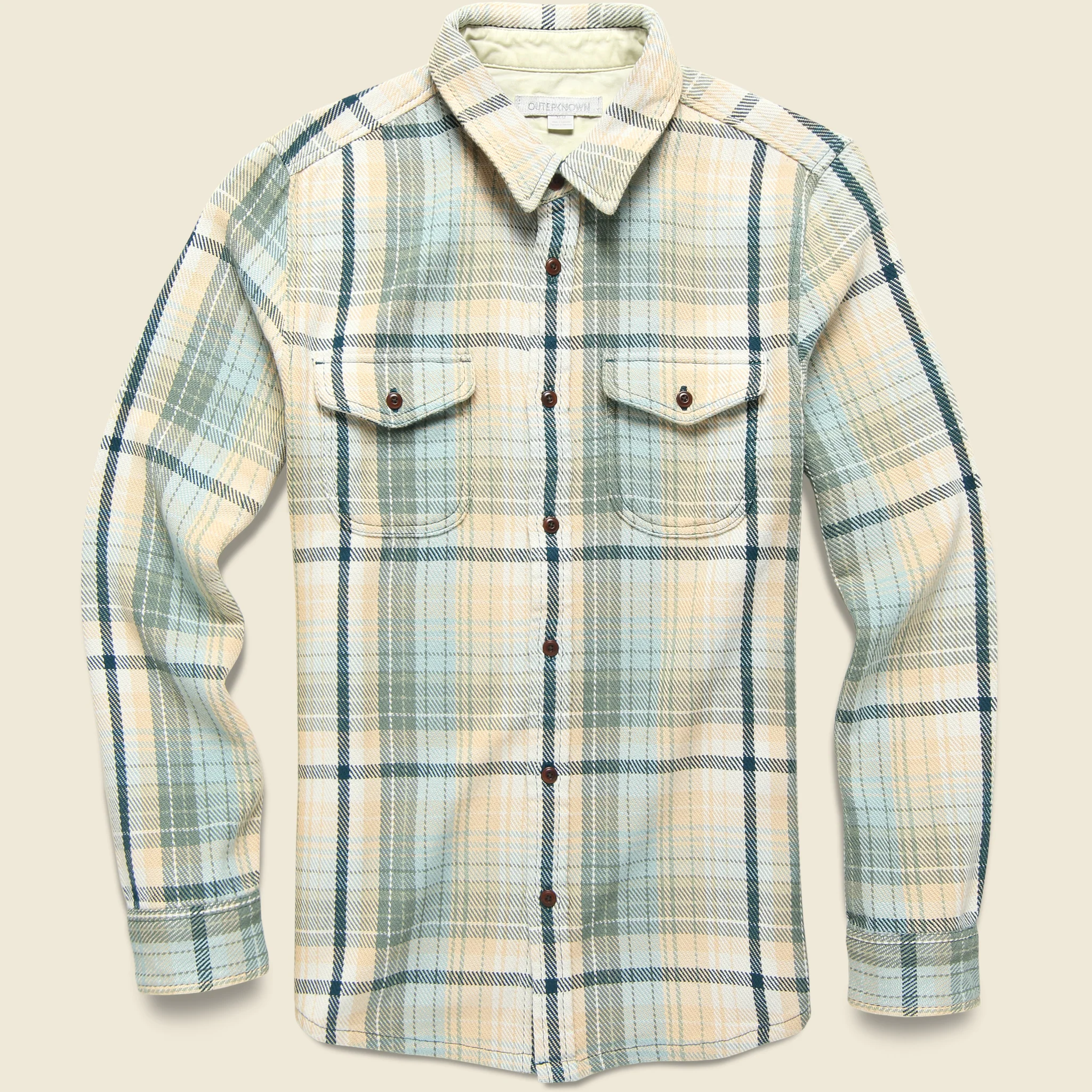Blanket Shirt - Grey Mist Bienvenido Plaid