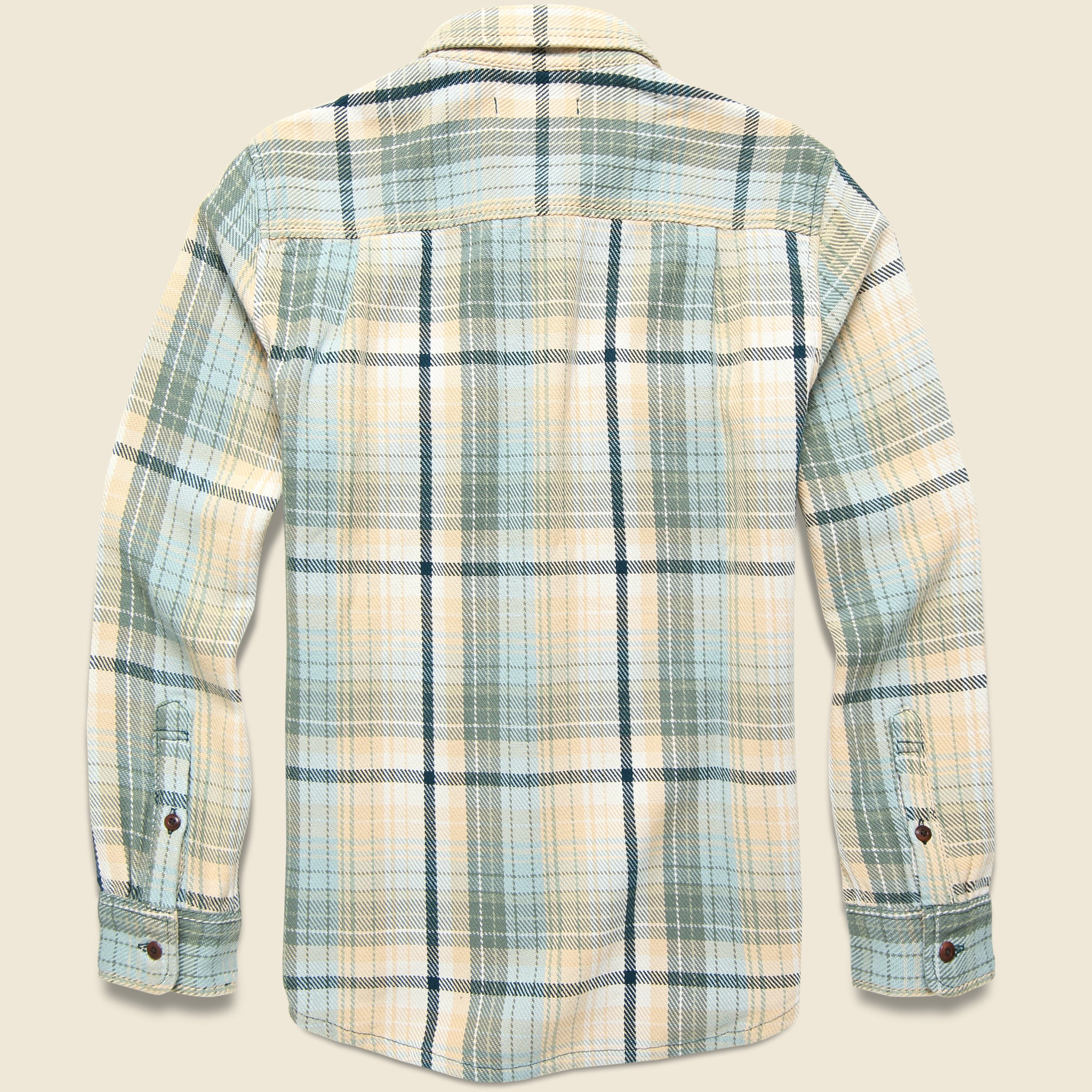 Blanket Shirt - Grey Mist Bienvenido Plaid - Image 2