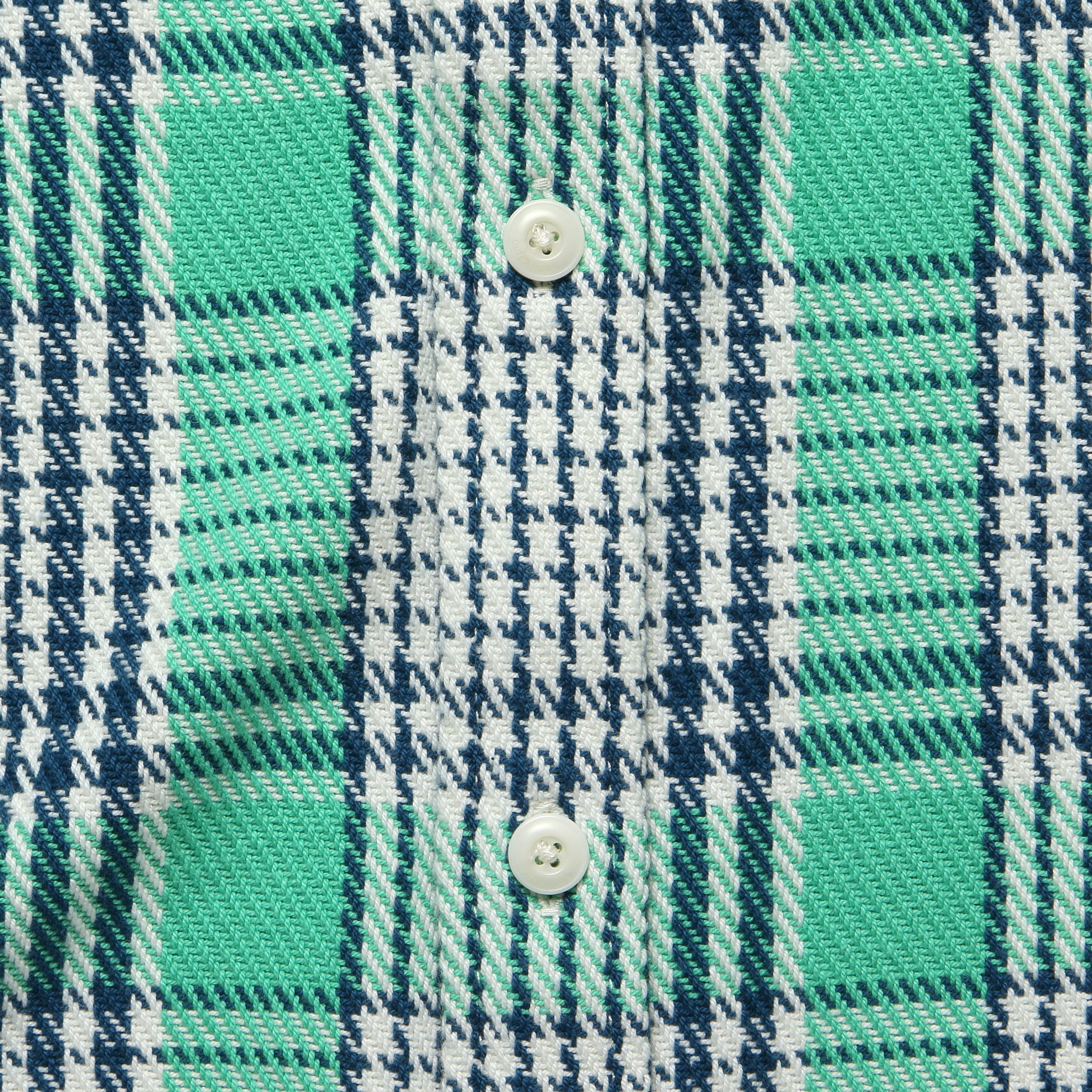 Blanket Shirt - Sea Green Graph Plaid - Image 3