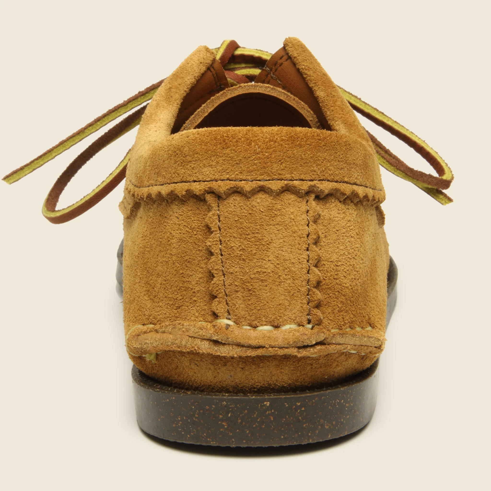Blucher Shoe with Kiltie Camp Sole - Brown - Image 4