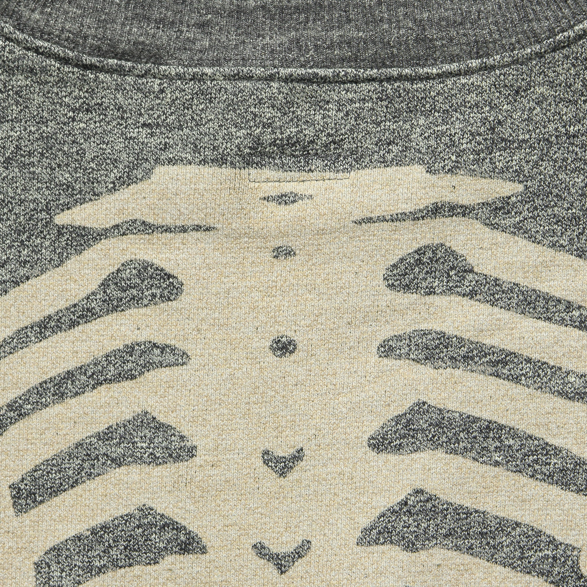 Bone Gandrelle Big Crew Sweater - Charcoal - Image 4