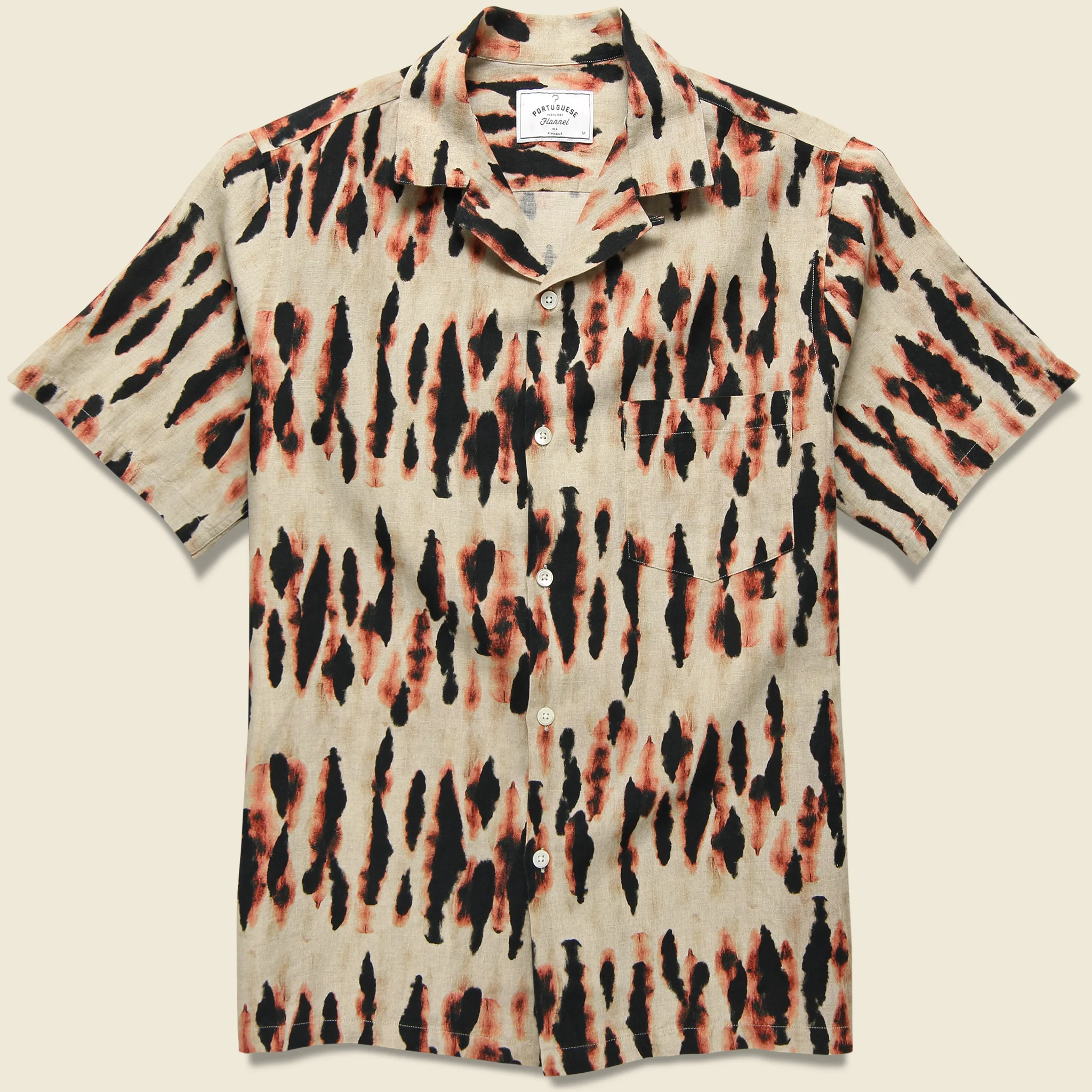 Borra Shirt - Black/Tan