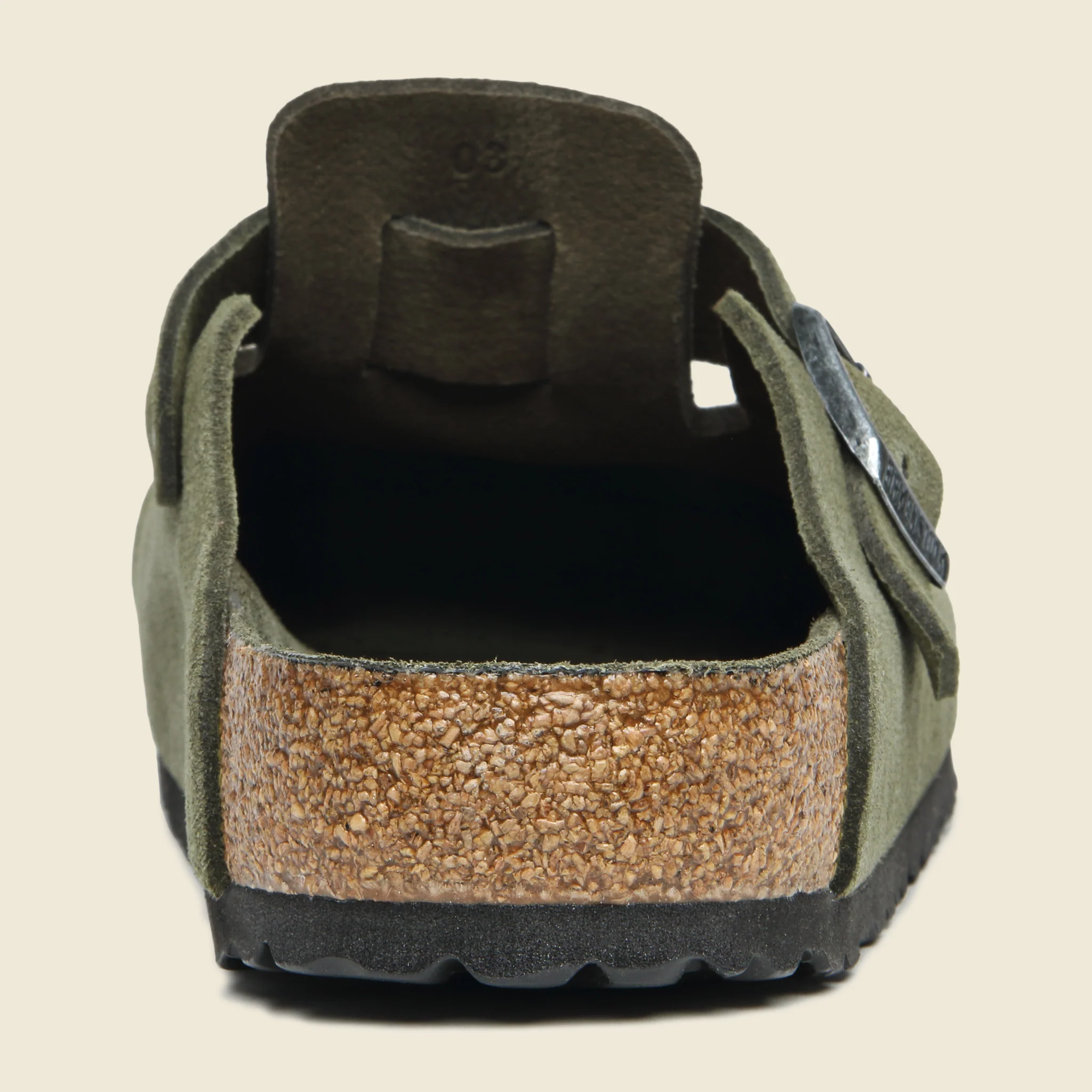Boston Soft Footbed Clog - Tonal Thyme Suede - Image 4