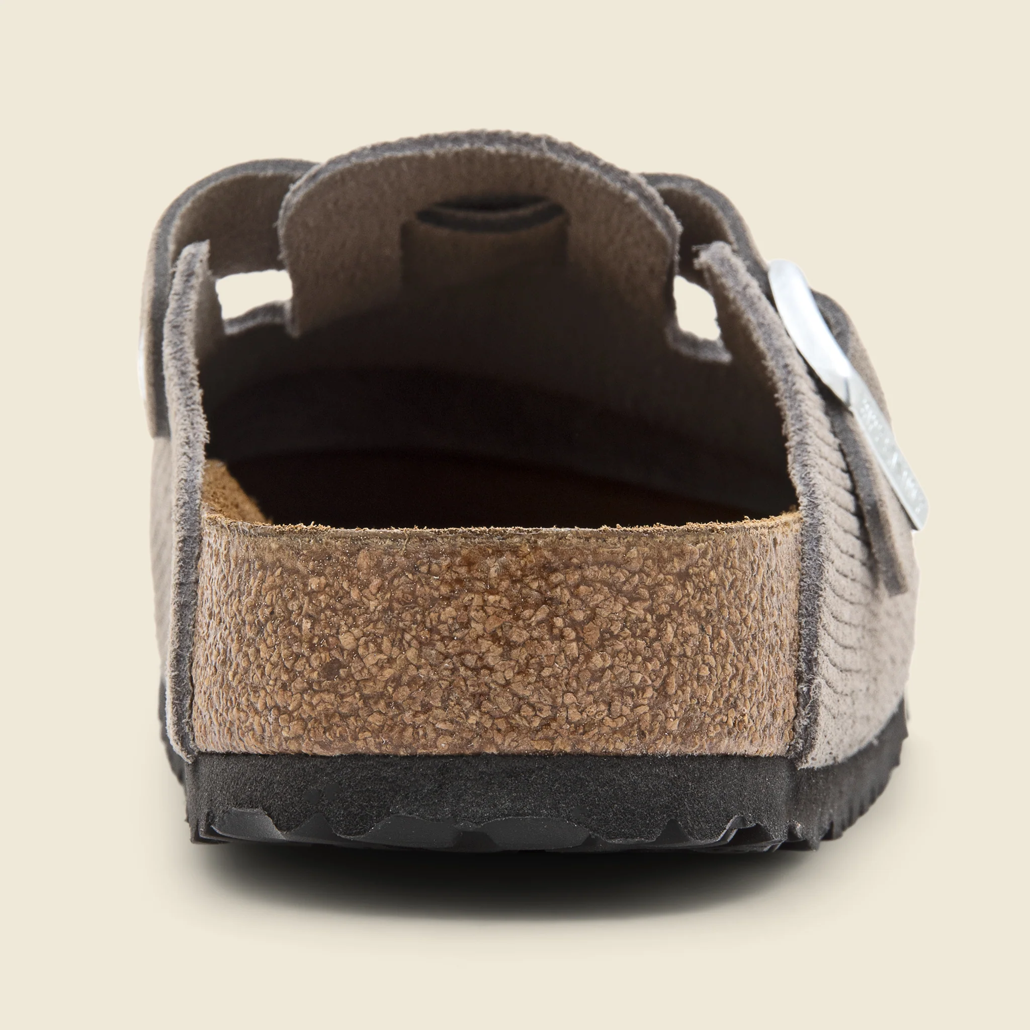 Boston Suede Clog - Corduroy Stone Coin - Image 3