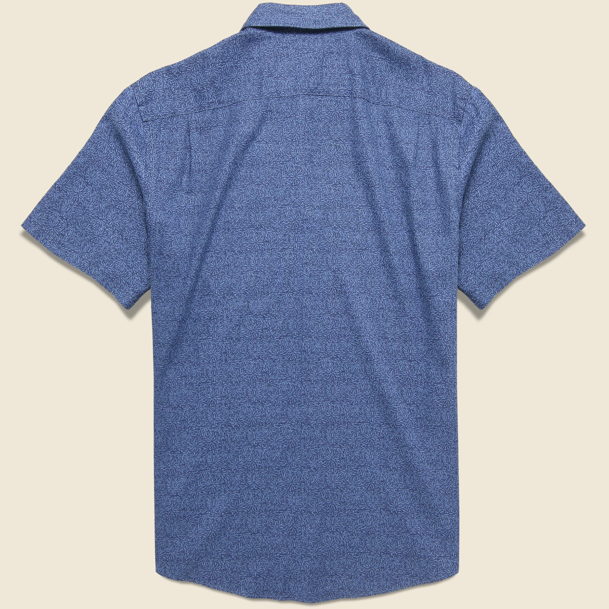Breeze Shirt - Horizon Blues Frond Print - Image 2