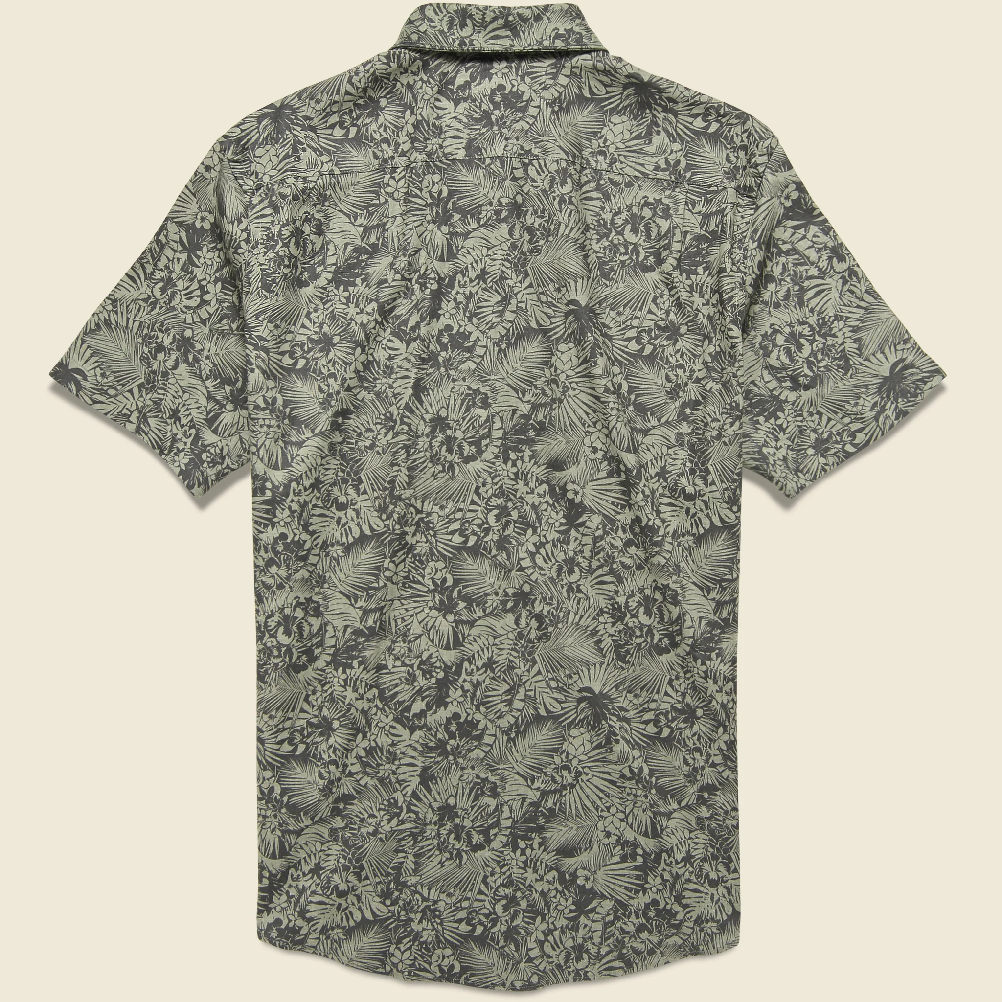 Breeze Shirt - Tropical Shadow Print - Image 2
