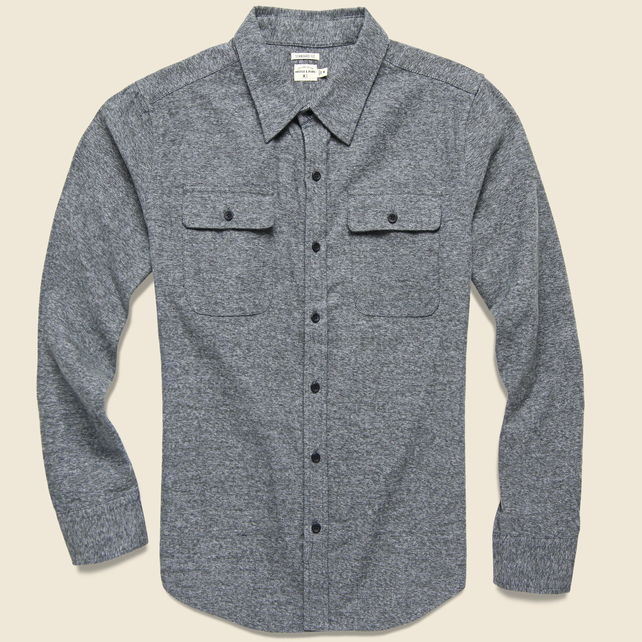 Bedford Flannel - Moss Heather