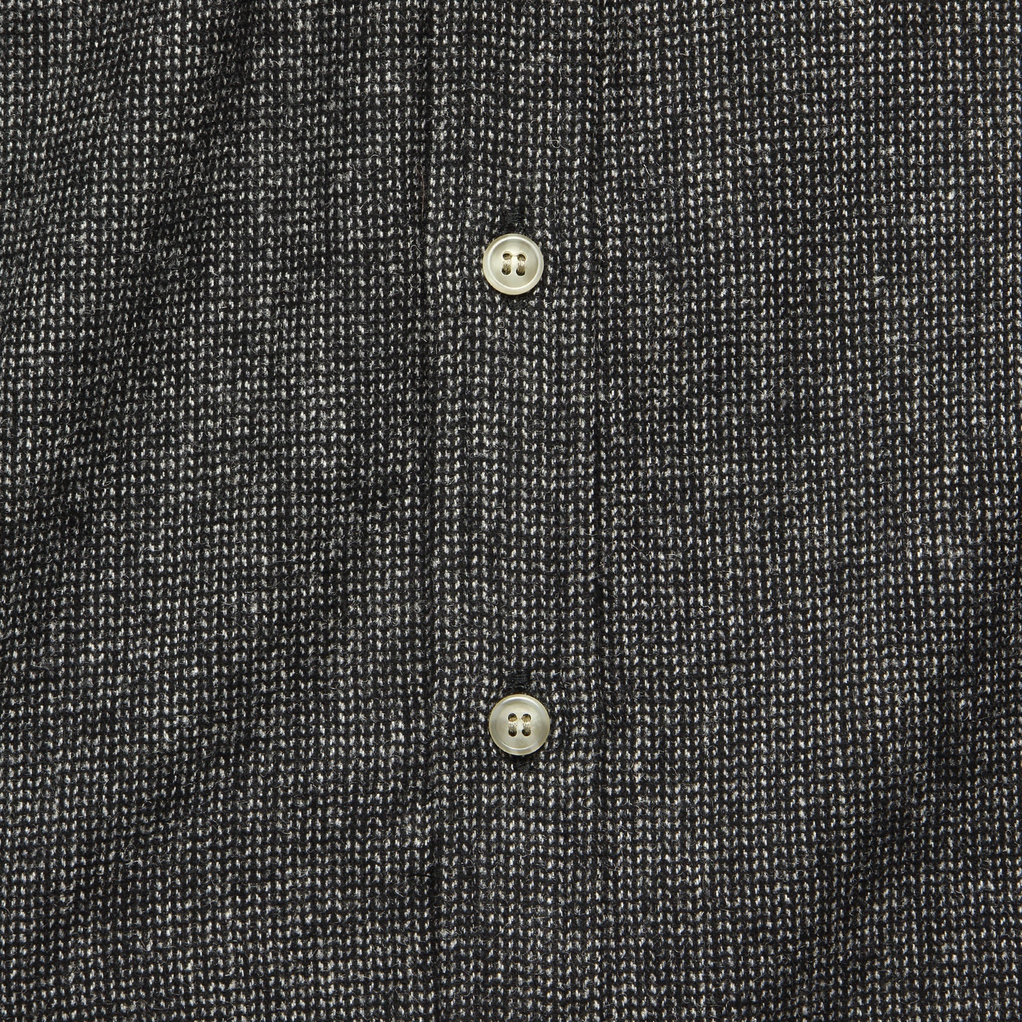 Cole Birdseye Flannel - Black - Image 3