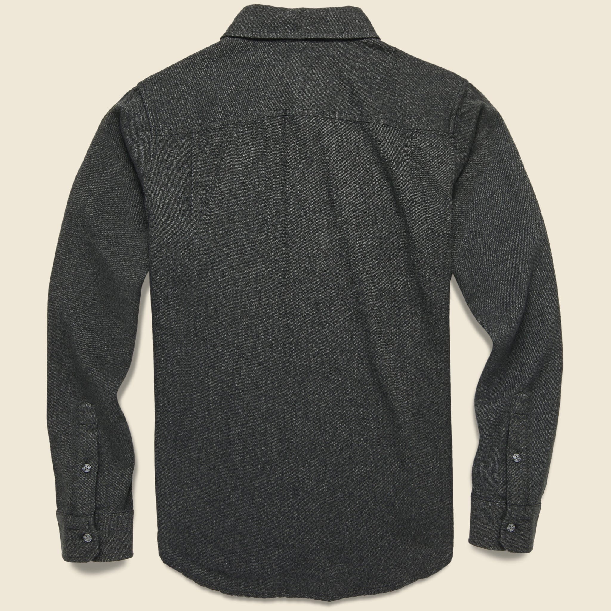 Winslow Flannel - Charcoal - Image 2