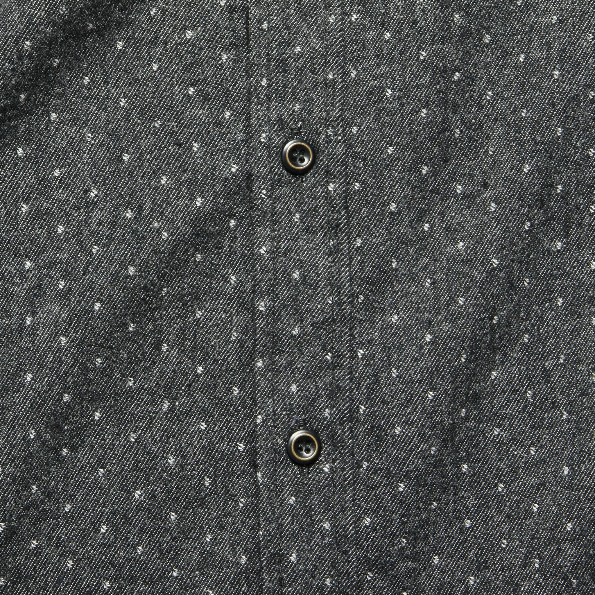 Winslow Flannel - Charcoal Polkadot - Image 3