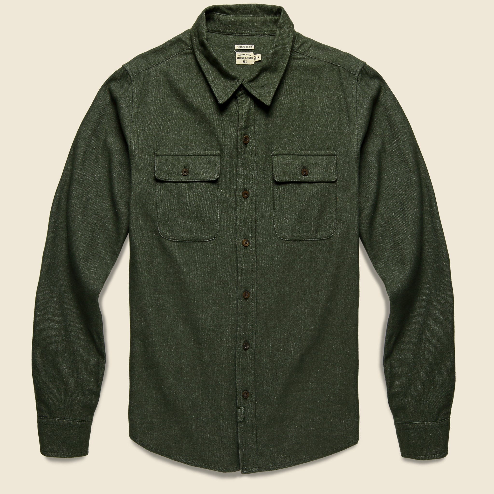 Winslow Flannel - Olive