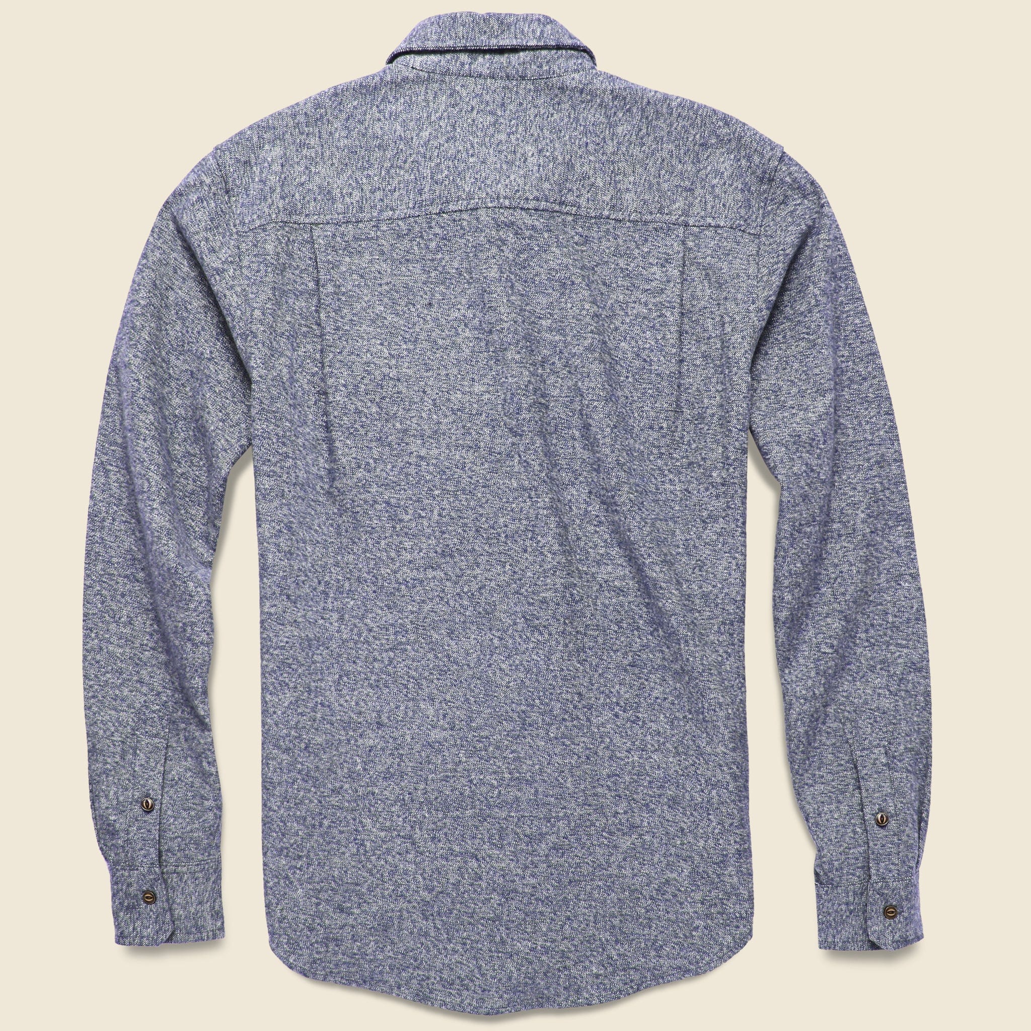 Winslow Flannel - Navy Heather - Image 2